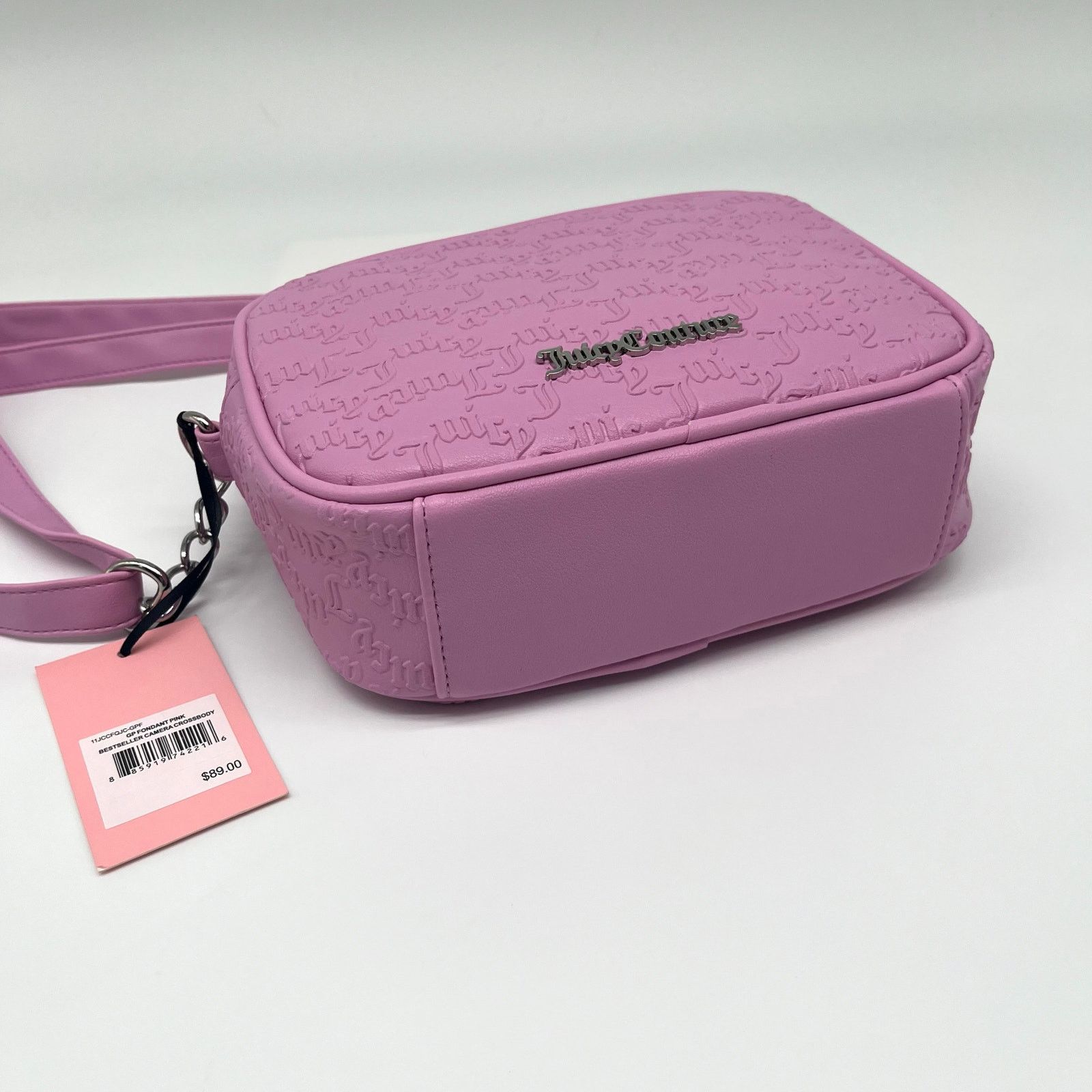Juicy Couture JUICY COUTURE NWT Pink Embossed Crossbody Bag Size ONE SIZE - 5 Thumbnail