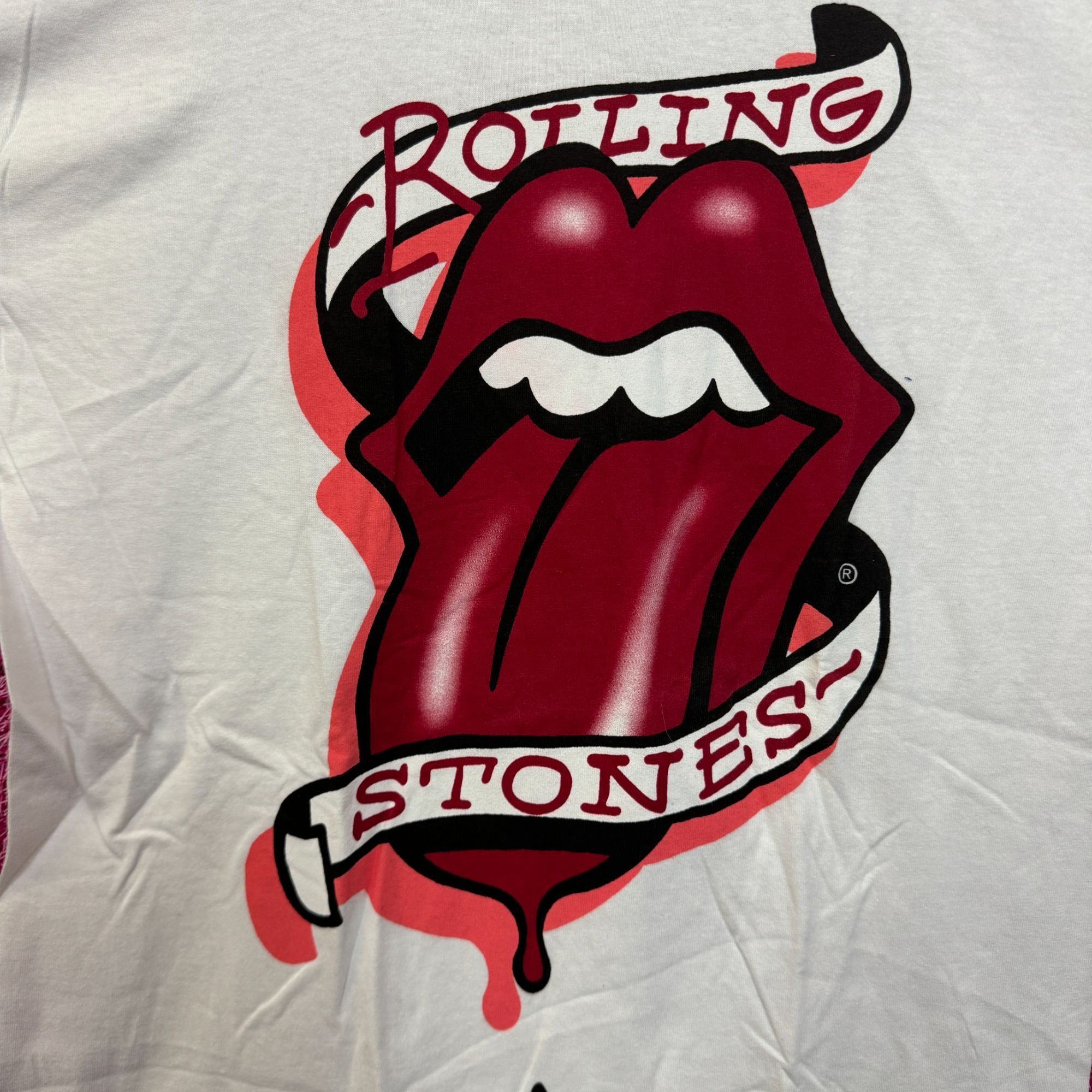 The Rolling Stones The Rolling Stones Bleeding Hot Lips Tattoo Rock Band Tee M Size US M / EU 48-50 / 2 - 2 Thumbnail