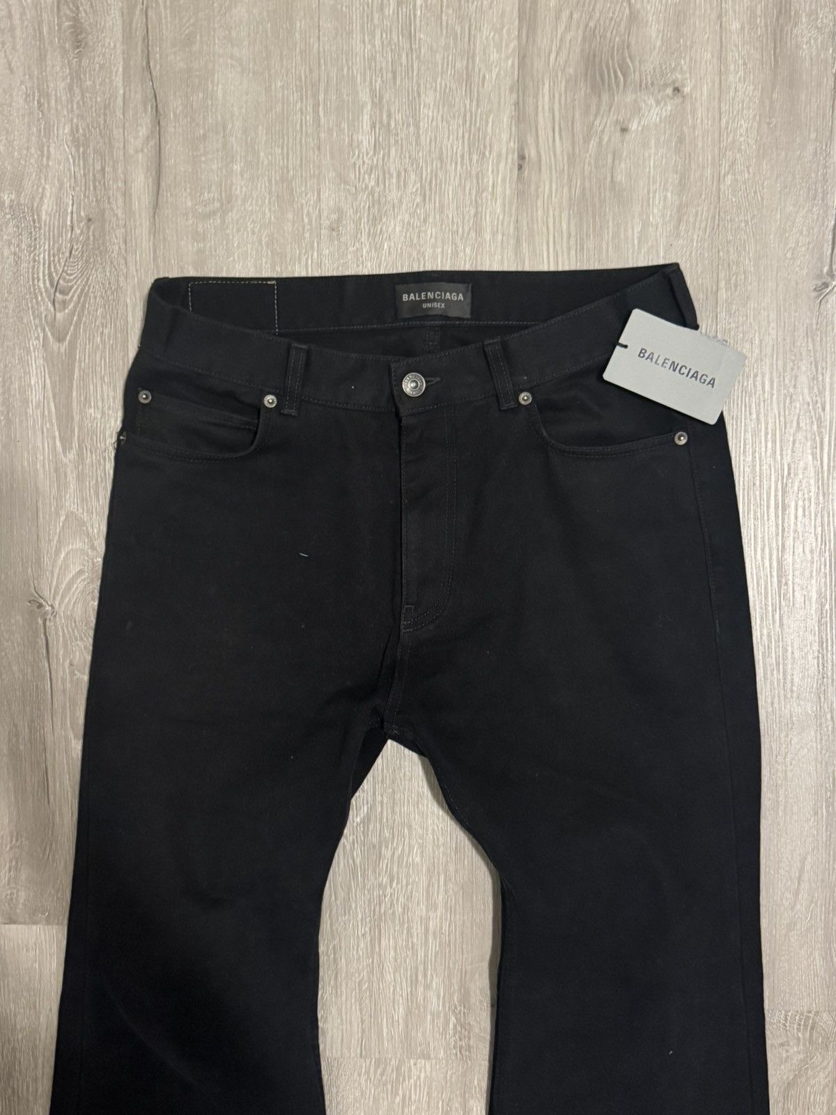 Balenciaga Balenciaga flared Italian denim Size US 29 - 2 Thumbnail