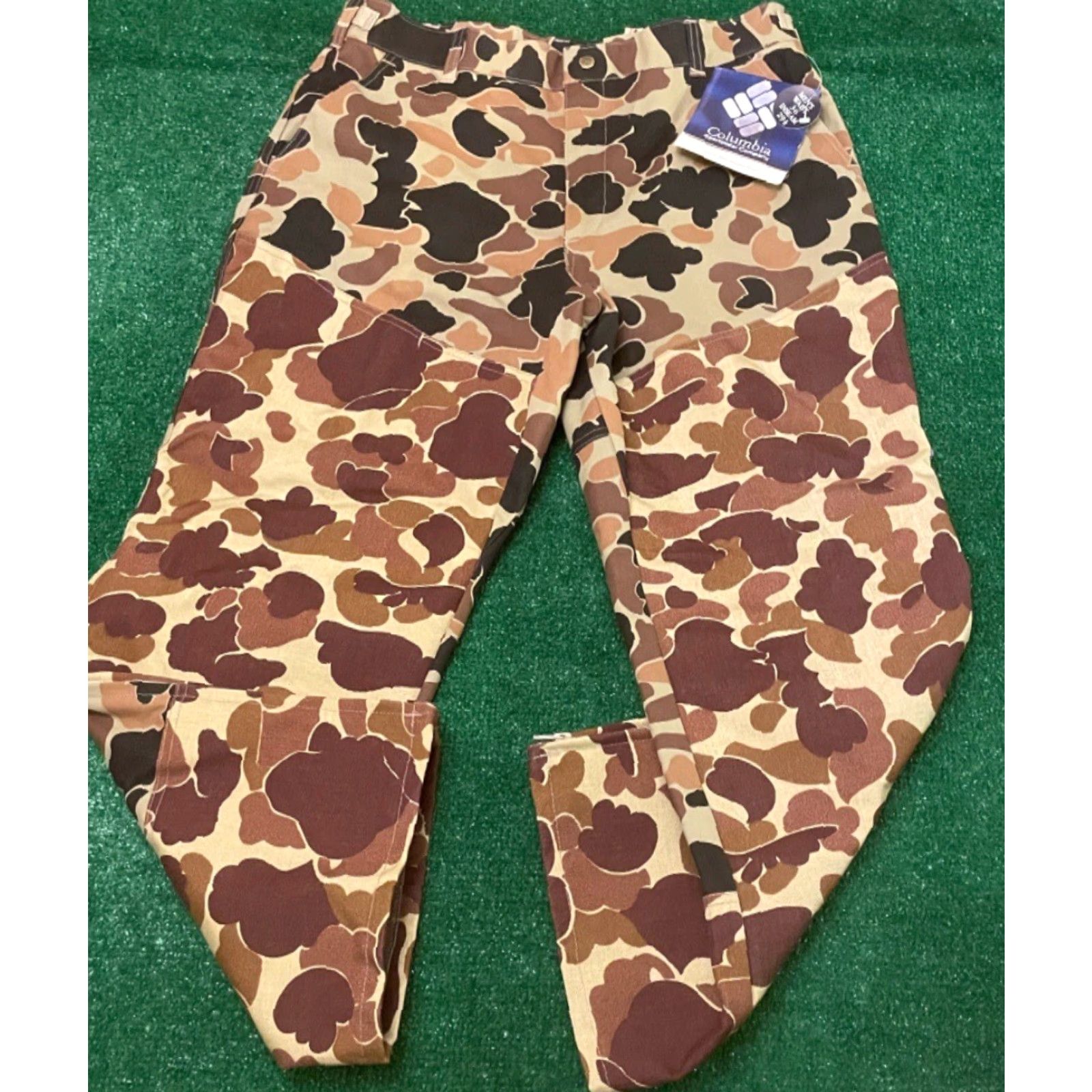 Doublet VINTAGE Columbia Double Knee Duck Camo Pants Quail Brush Mens Size 36 NWT Size US 36 / EU 52 - 2 Thumbnail