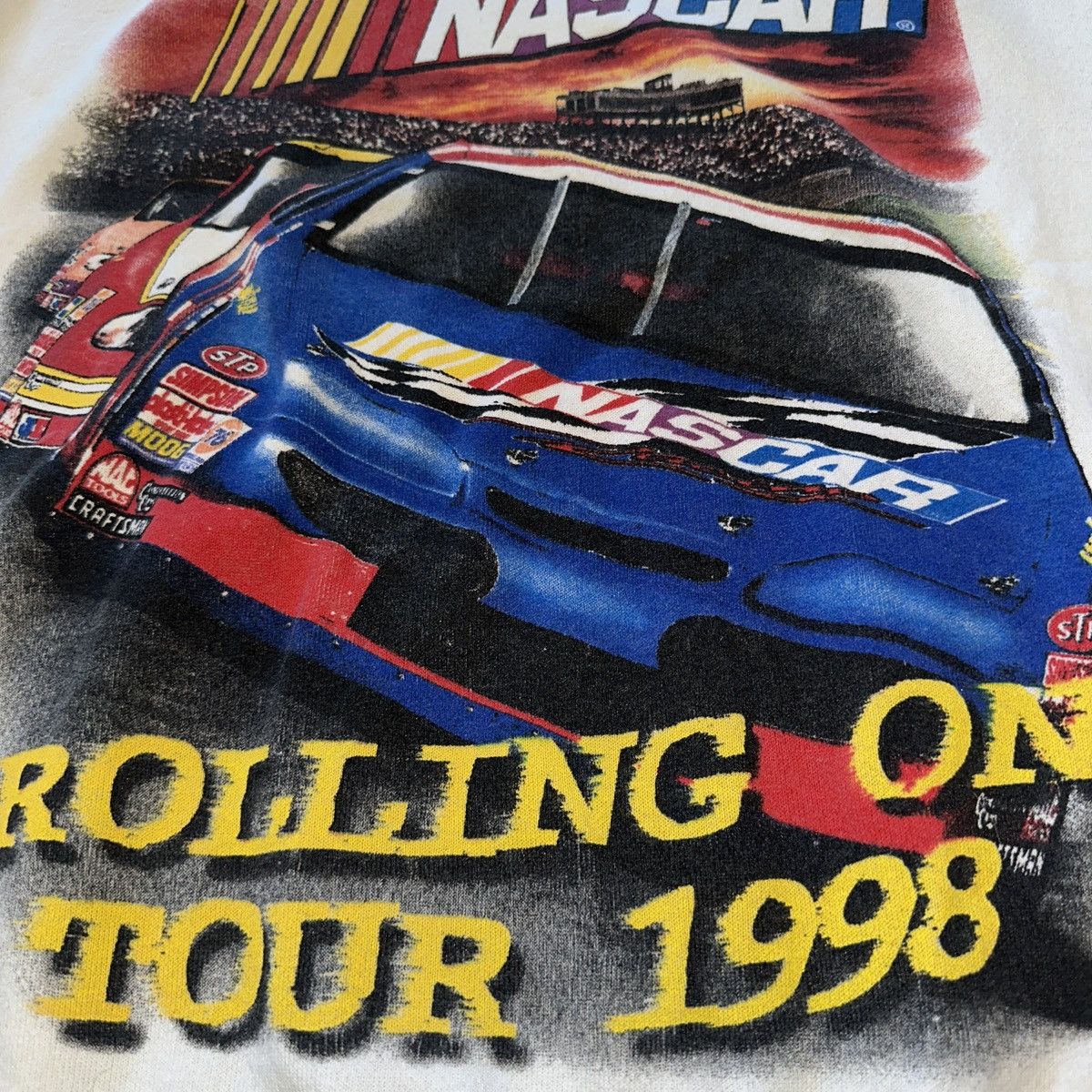 NASCAR 90s Nascar Winston Cup Sweatshirt AOP Size US L / EU 52-54 / 3 - 2 Thumbnail