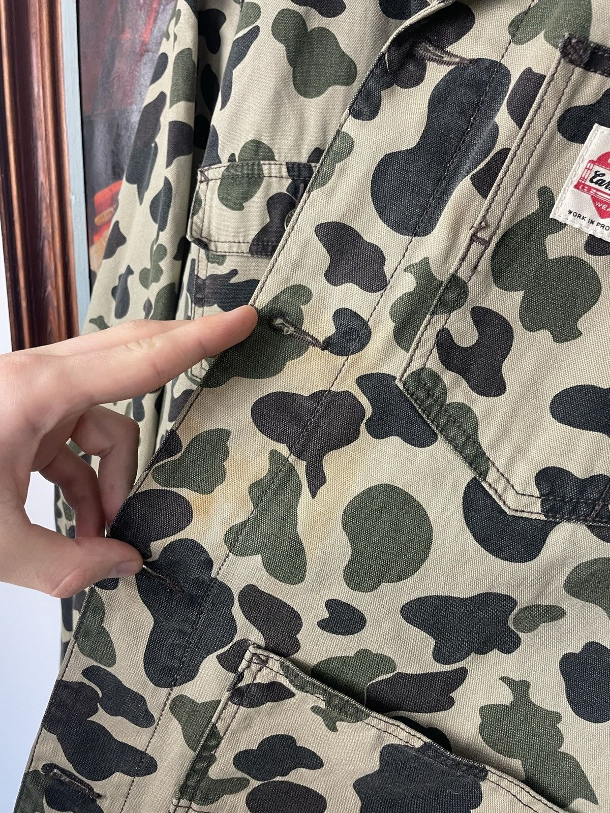 Carhartt Wip Carhartt Camo State Coat Jacket Michigan Rare Streetwear Y2k Size US M / EU 48-50 / 2 - 7 Thumbnail