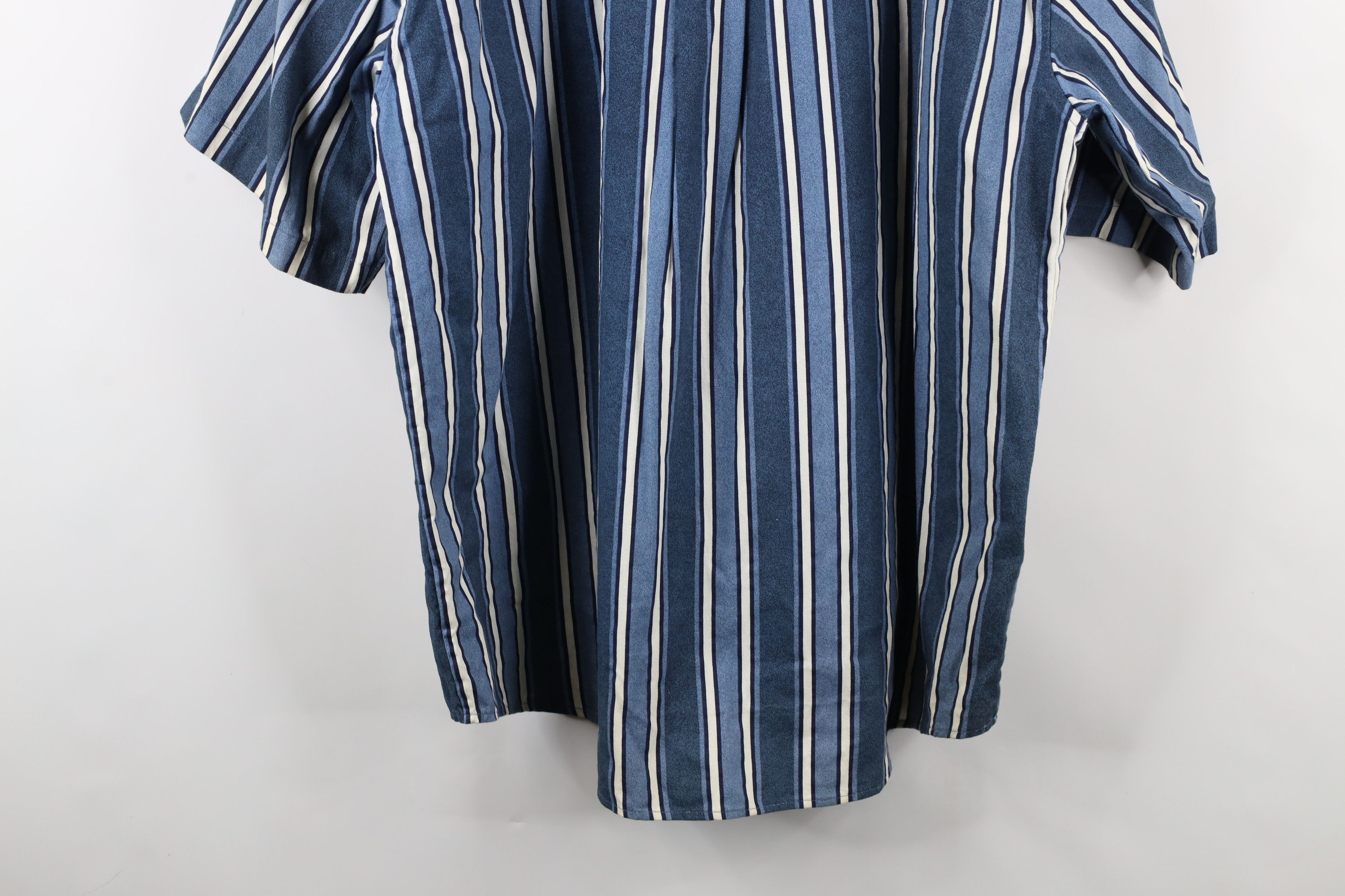 Vintage Deadstock Vintage 90s Streetwear Block Button Down Shirt Size US XXL / EU 58 / 5 - 11 Thumbnail