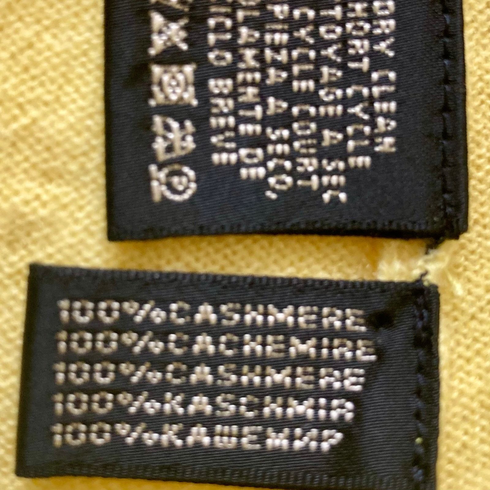 Ralph Lauren Black Label Ralph Lauren cashmere tank top Black Label medium yellow Size M / US 6-8 / IT 42-44 - 7 Thumbnail