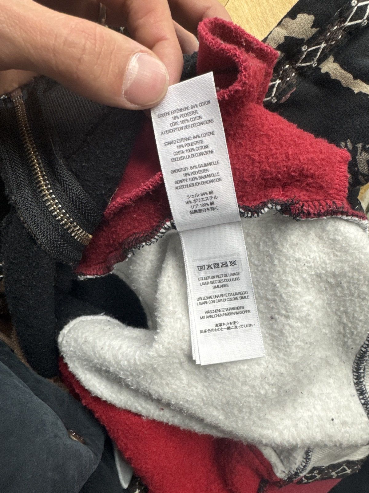 Number (N)ine × Supreme Supreme x Number (N)ine All Over Print Zip-Up Hoodie Size US L / EU 52-54 / 3 - 6 Thumbnail