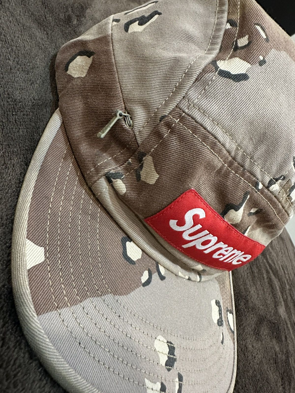 Supreme Supreme Camo Hat Size ONE SIZE - 2 Thumbnail