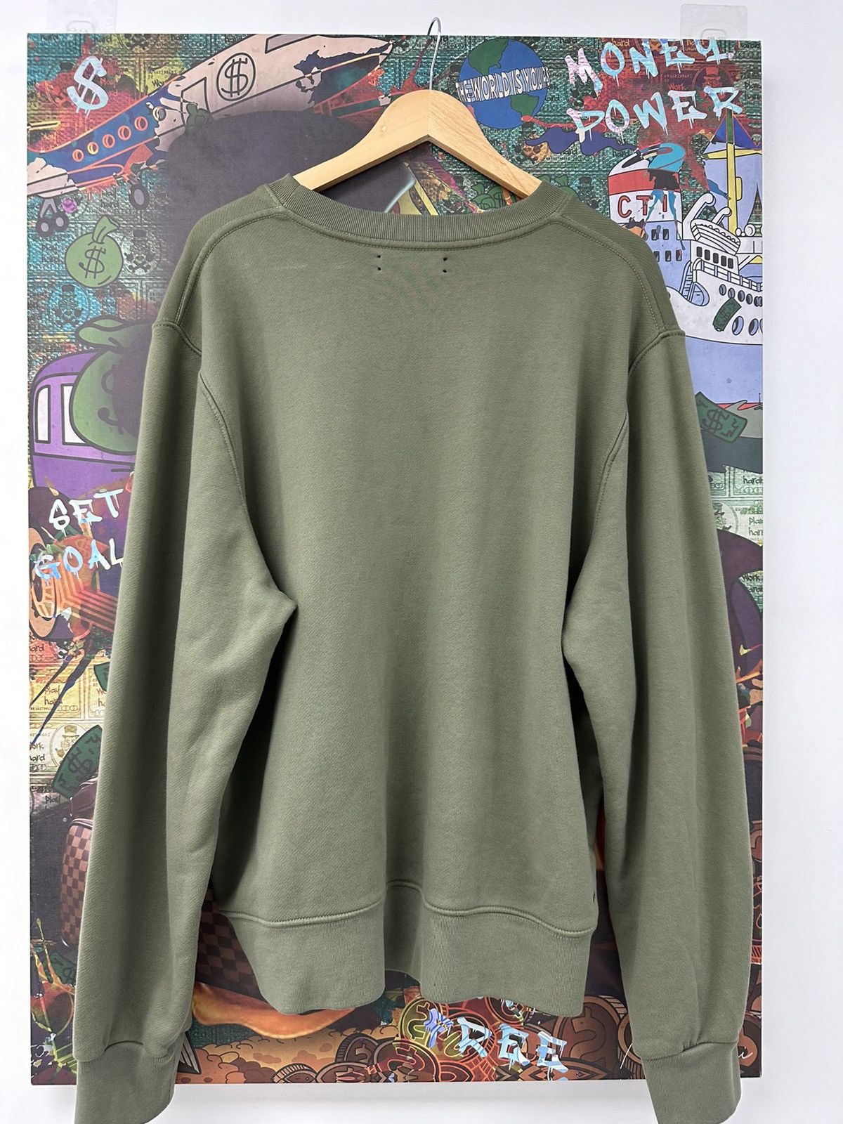 Amiri Amiri crewneck spellout logo Size US XL / EU 56 / 4 - 2 Thumbnail