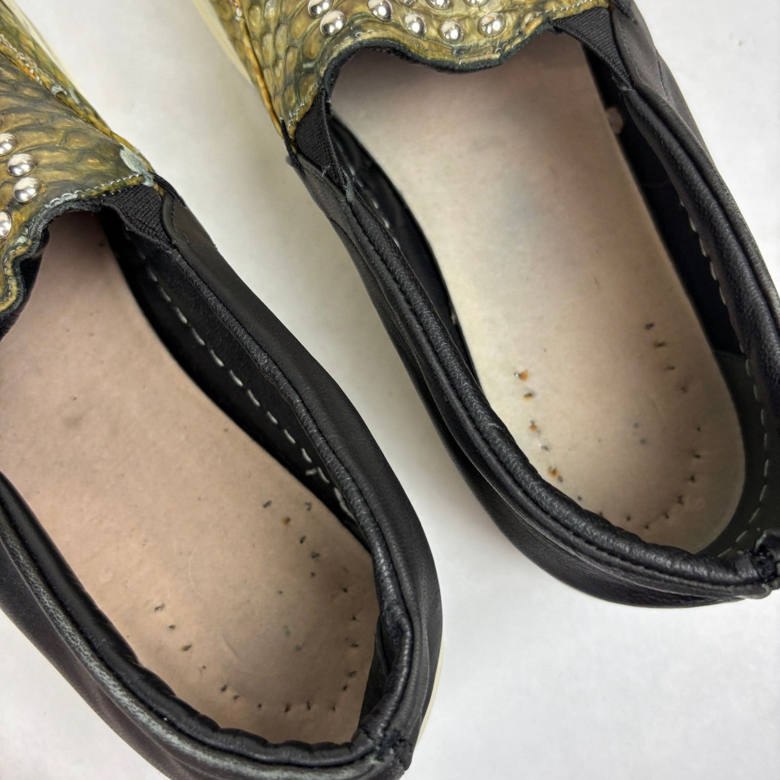 Alexander McQueen Alexander McQueen Daze Studded Slip On Loafers Women's 39 Size US 9 / IT 39 - 13 Thumbnail