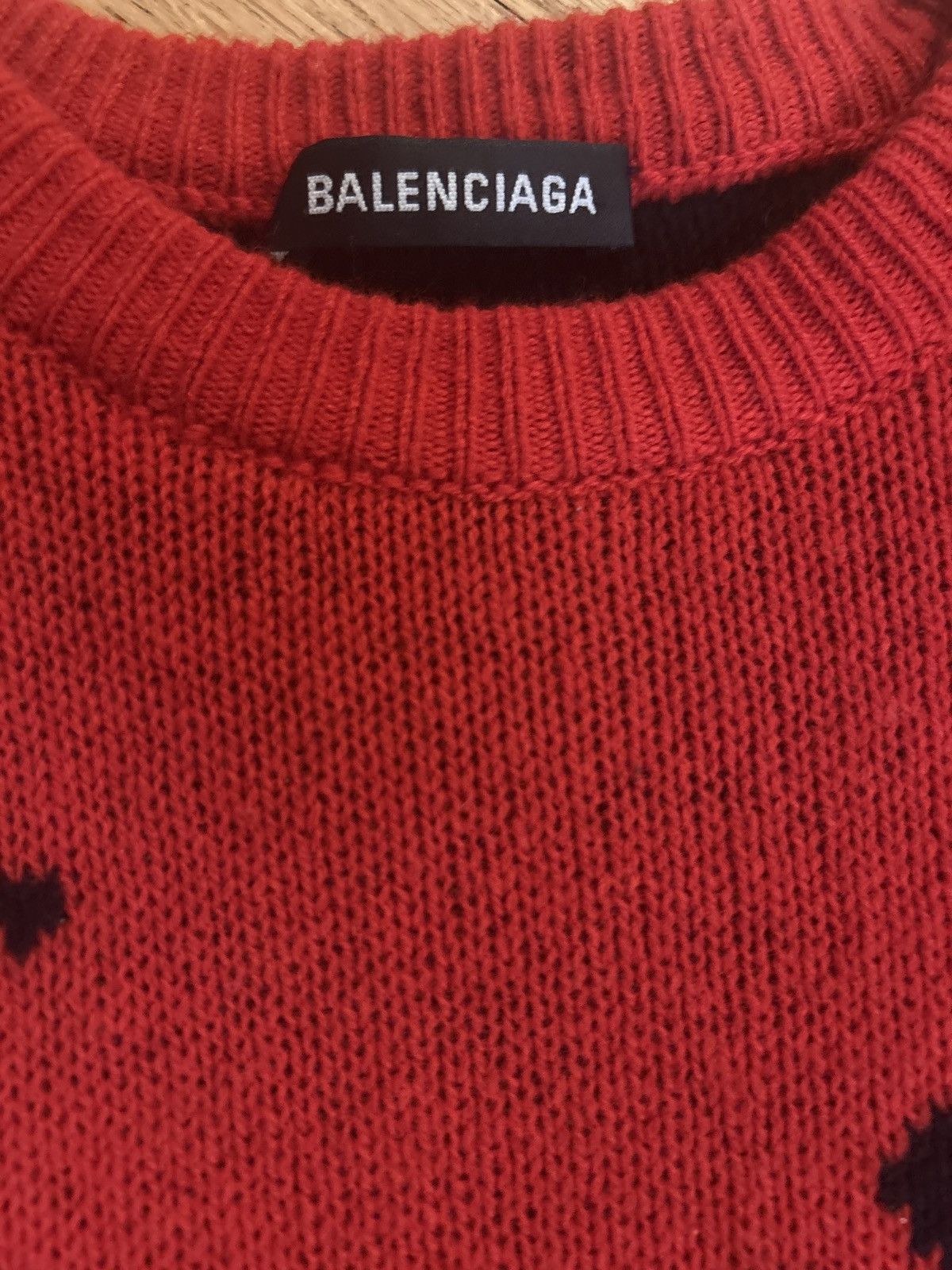 Balenciaga Balenciaga knit sweater Size US L / EU 52-54 / 3 - 2 Thumbnail