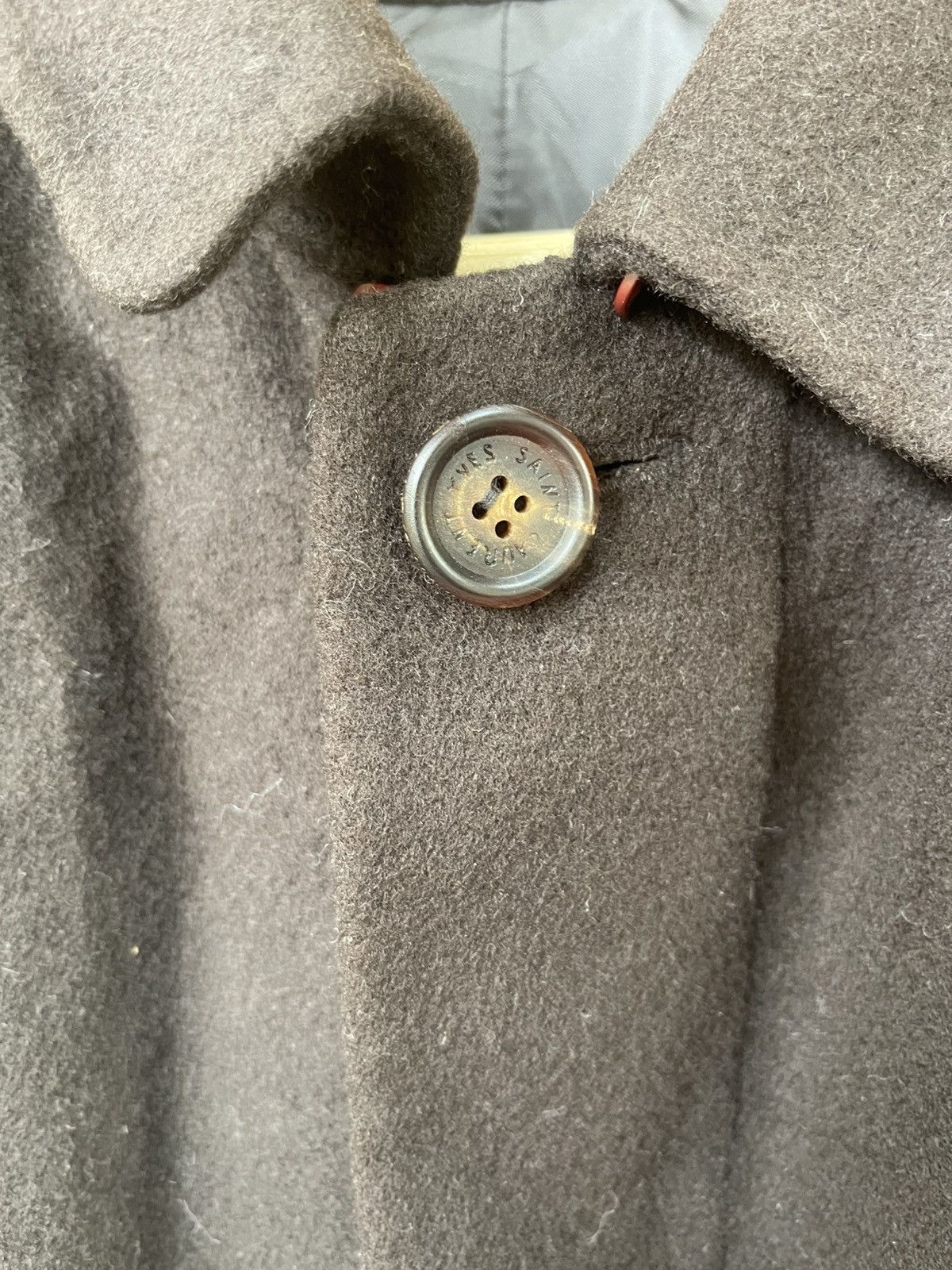 Yves Saint Laurent Vintage’s Ysl yves saint laurent wool long coat Size US L / EU 52-54 / 3 - 6 Thumbnail