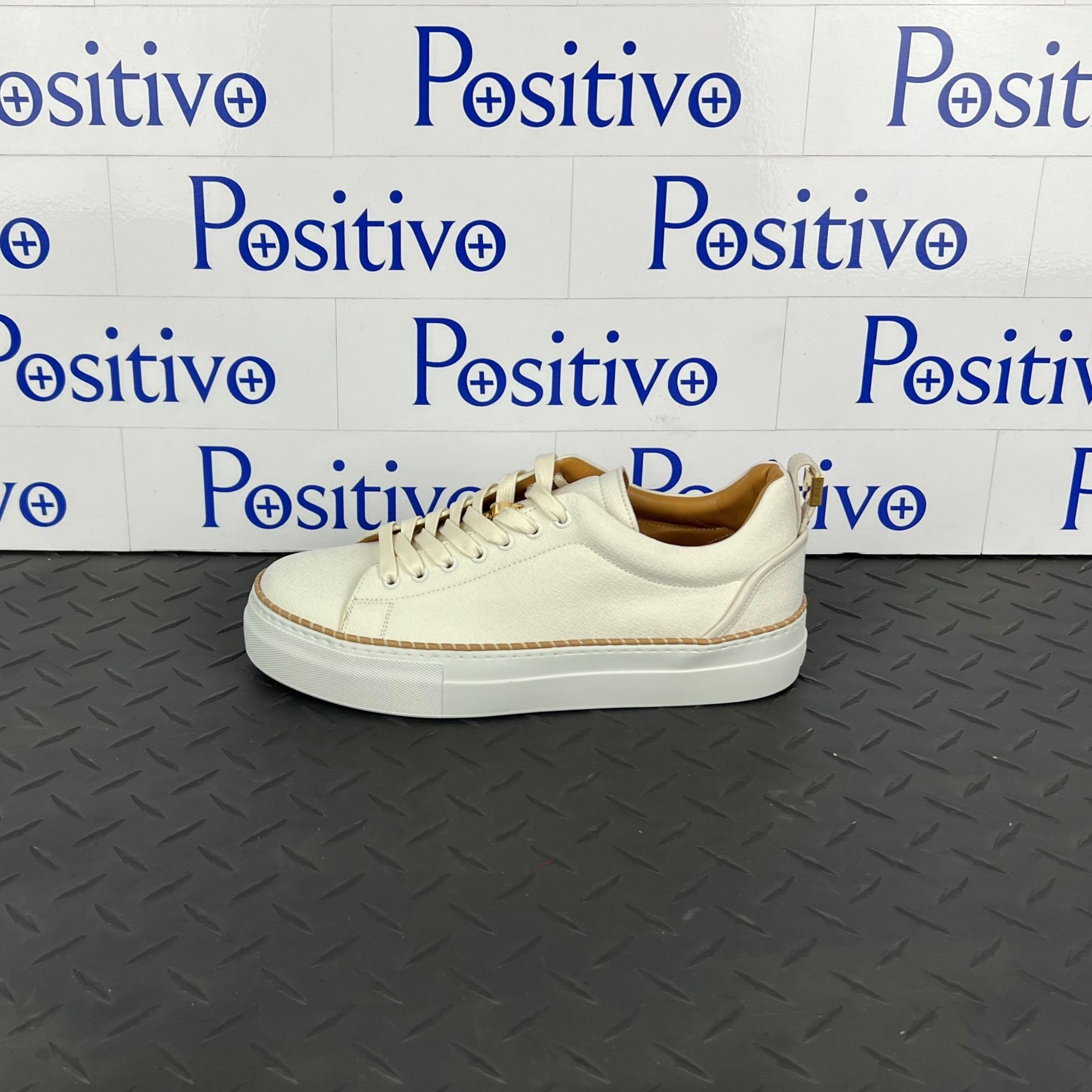image of Buscemi Womens Tennis Crepone Off White Sneakers Us 9 Sample