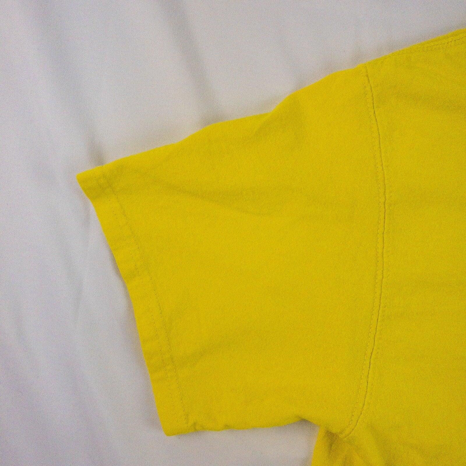 Champion Champion Vintage Yellow Tee Shirt Mens Small Womens Medium Size US M / EU 48-50 / 2 - 9 Thumbnail