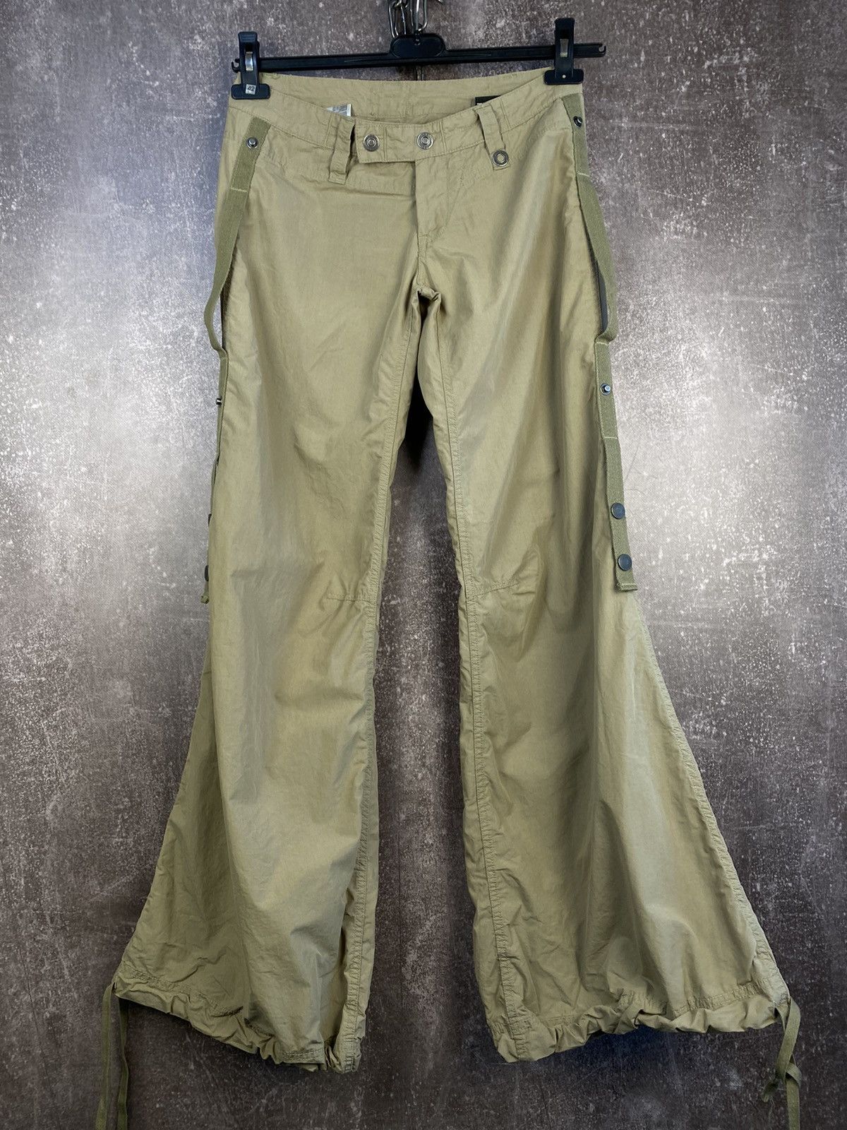 Diesel × Vintage Vintage Diesel Parachute Baggy Pants Size US 27 - 1 Thumbnail