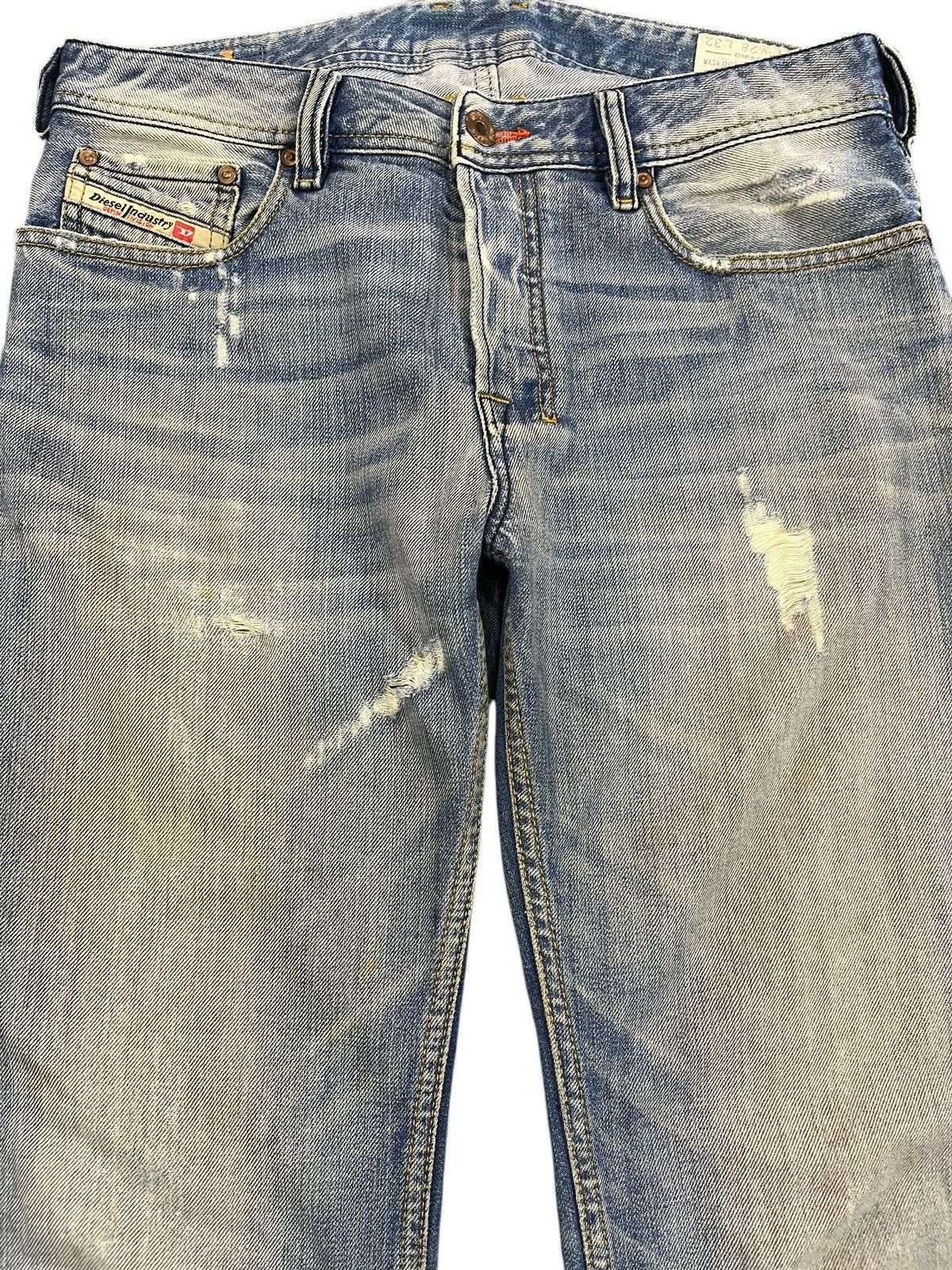 Diesel Vintage Diesel Zatiny Flare Mudwash Distressed Denim Size US 31 - 2 Thumbnail