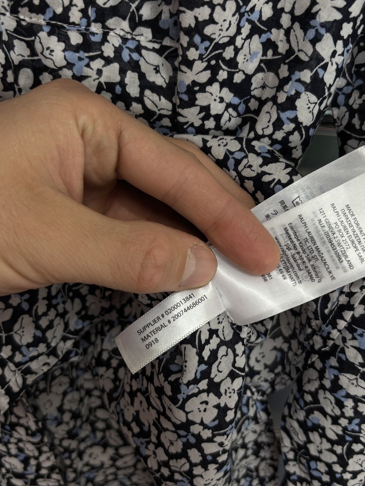 Designer × Ralph Lauren Ralph Lauren Floral Print Shirt Size M / US 6-8 / IT 42-44 - 9 Thumbnail