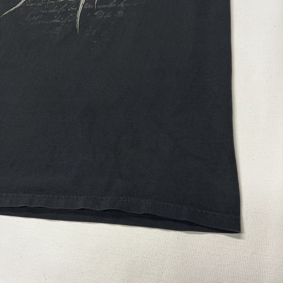 Harley Davidson × Vintage Harley Davidson Tee Shirt Black Biker Motorcycle Wings Flame Size US XXL / EU 58 / 5 - 3 Thumbnail