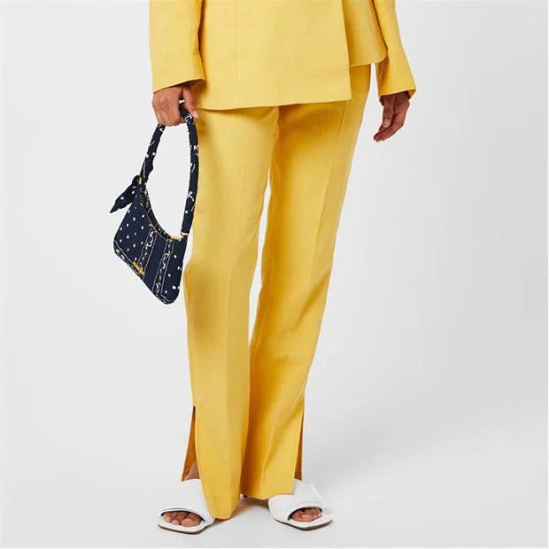 Jacquemus o1g2r1mq1024 Trousers in Yellow Size 27" / US 4 / IT 40 - 4 Thumbnail