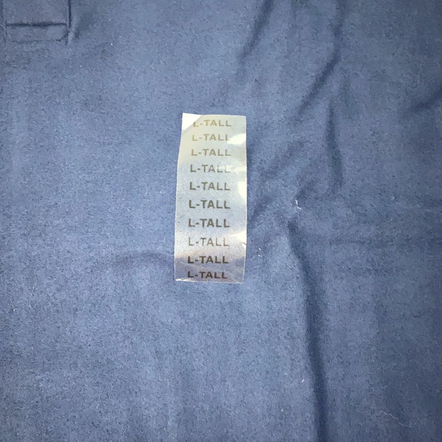 Vintage St Johns Bay Henley Pullover Mens Large Tall Heavyweight Polyester Casual NOS Size US L / EU 52-54 / 3 - 3 Thumbnail