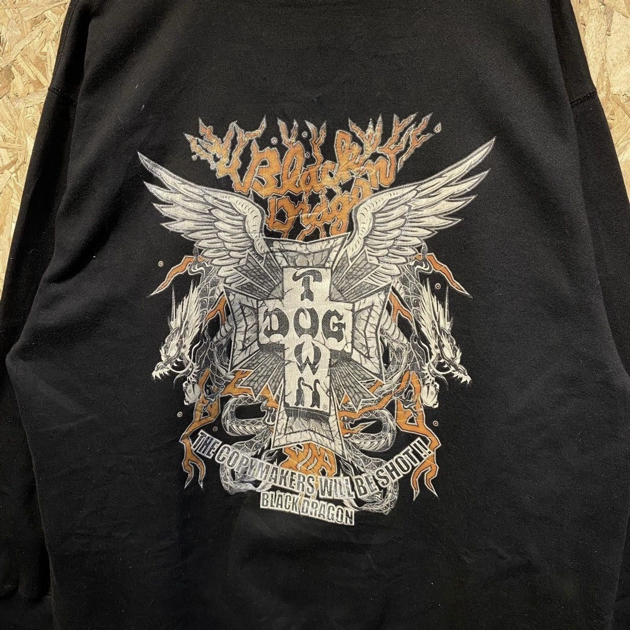 Dogtown Dogtown Black Dragon Overprint Sweatshirts Size US XL / EU 56 / 4 - 3 Thumbnail