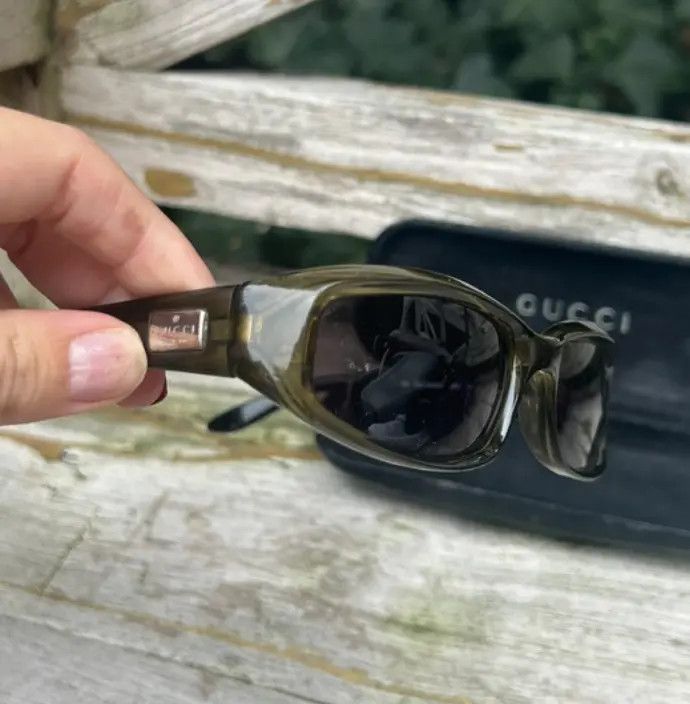 Gucci Gucci Sunglasses Logo GG OG Sport Vintage 90s Bike EX0240 Size ONE SIZE - 5 Thumbnail