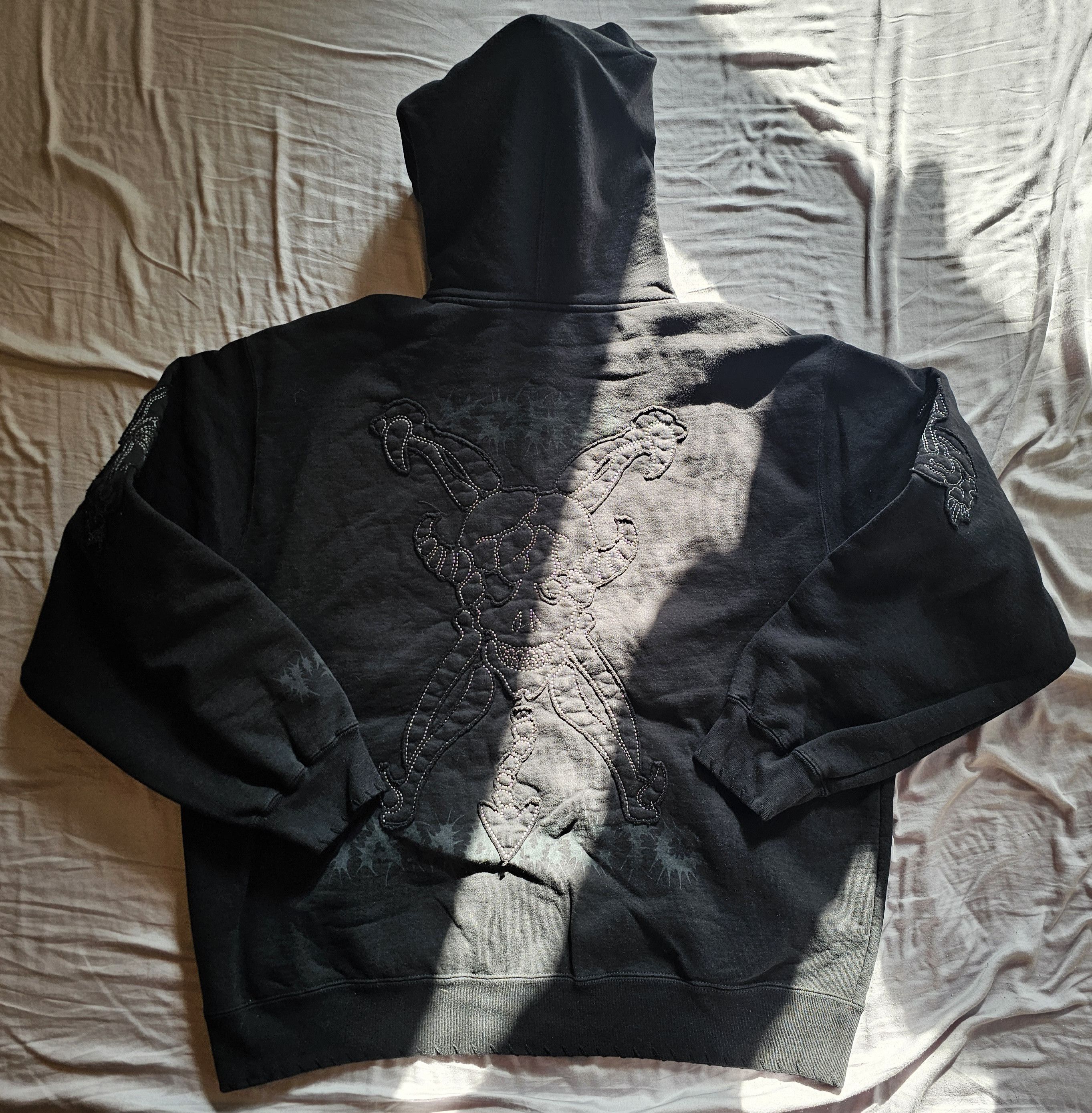 Supreme Y's Yohji Yamamoto Zip Up Hooded Sweatshirt