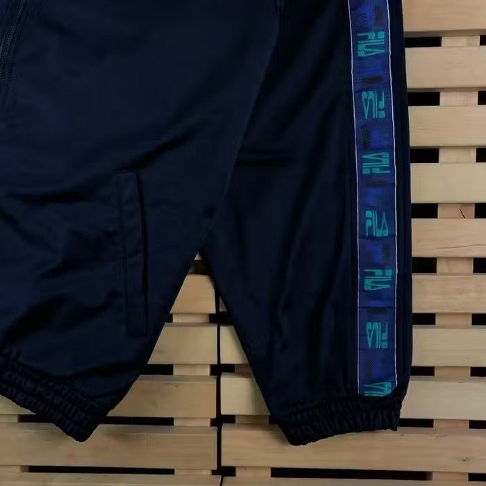 Fila × Vintage Mens Bomber Jacket Fila Lampasy Vintage Size 50 L/XL Size US L / EU 52-54 / 3 - 4 Thumbnail