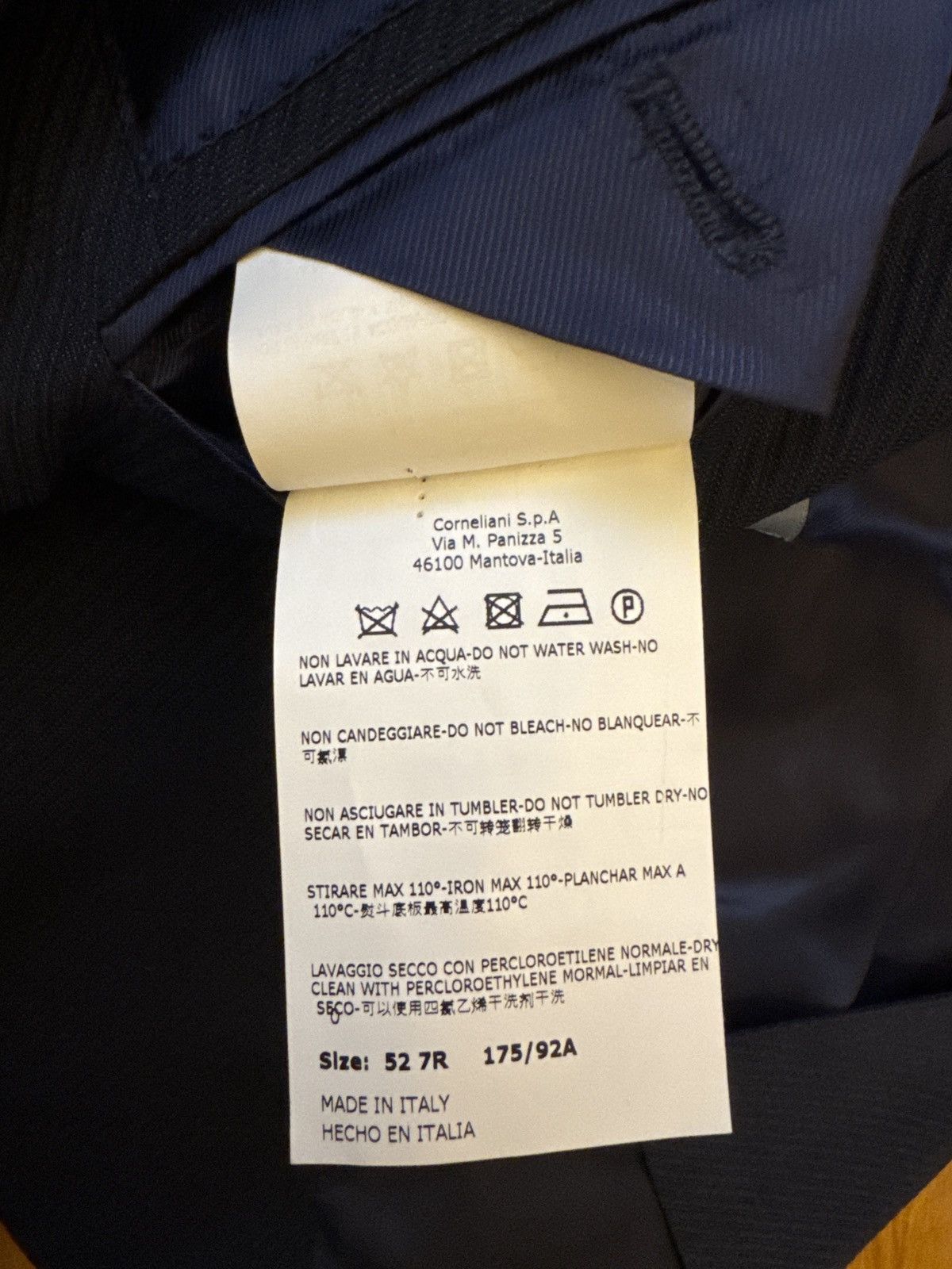 Corneliani Corneliani Silk-Blend Tailored Blazer Size 52R - 11 Thumbnail