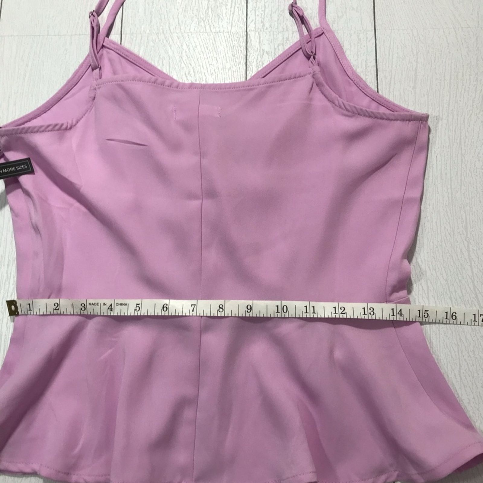 Other Leith Lavender Faux Wrap Camisole Top Medium NWT Size M / US 6-8 / IT 42-44 - 10 Thumbnail