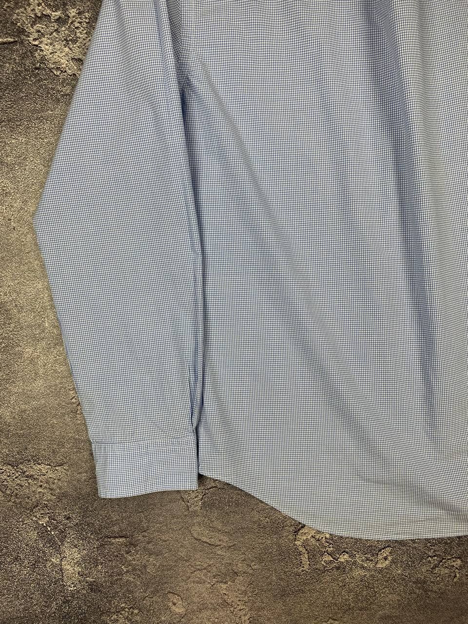 Polo Ralph Lauren Polo Ralph Lauren Men's Shirt Light Blue Gingham Size US L / EU 52-54 / 3 - 15 Thumbnail