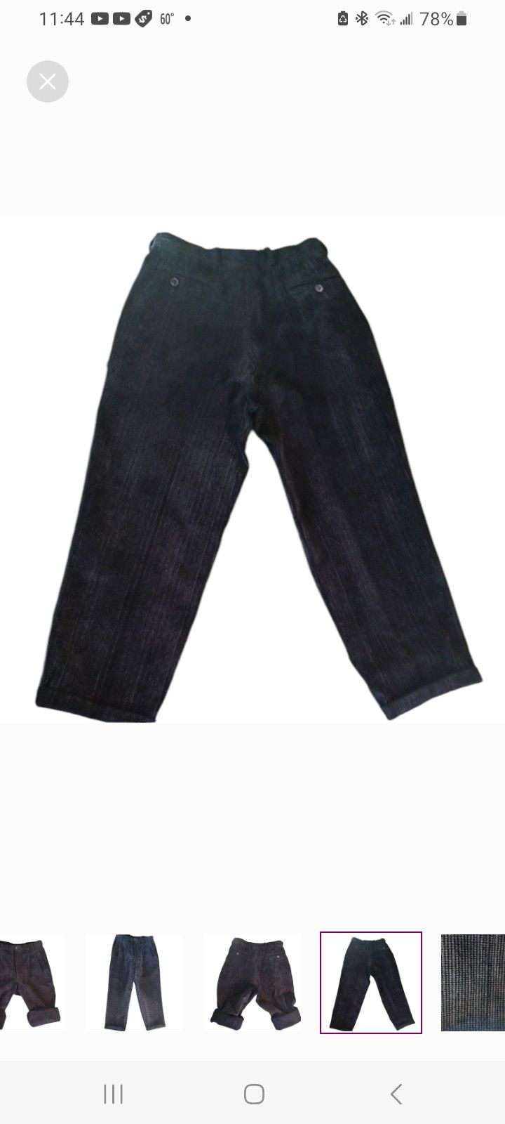 Alexander Julian Vintage 'COLOURS' by Alexander Julian Corduroy Pants Size US 32 / EU 48 - 6 Thumbnail