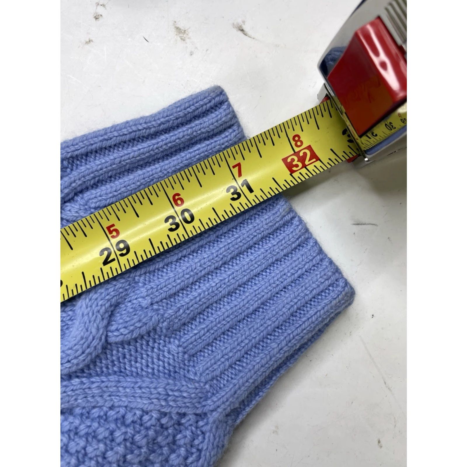 Vintage Aritzia Sunday Best Fisherman’s Cable Knit Sweater Blue L Women Pullover Knit Size L / US 10 / IT 46 - 6 Thumbnail