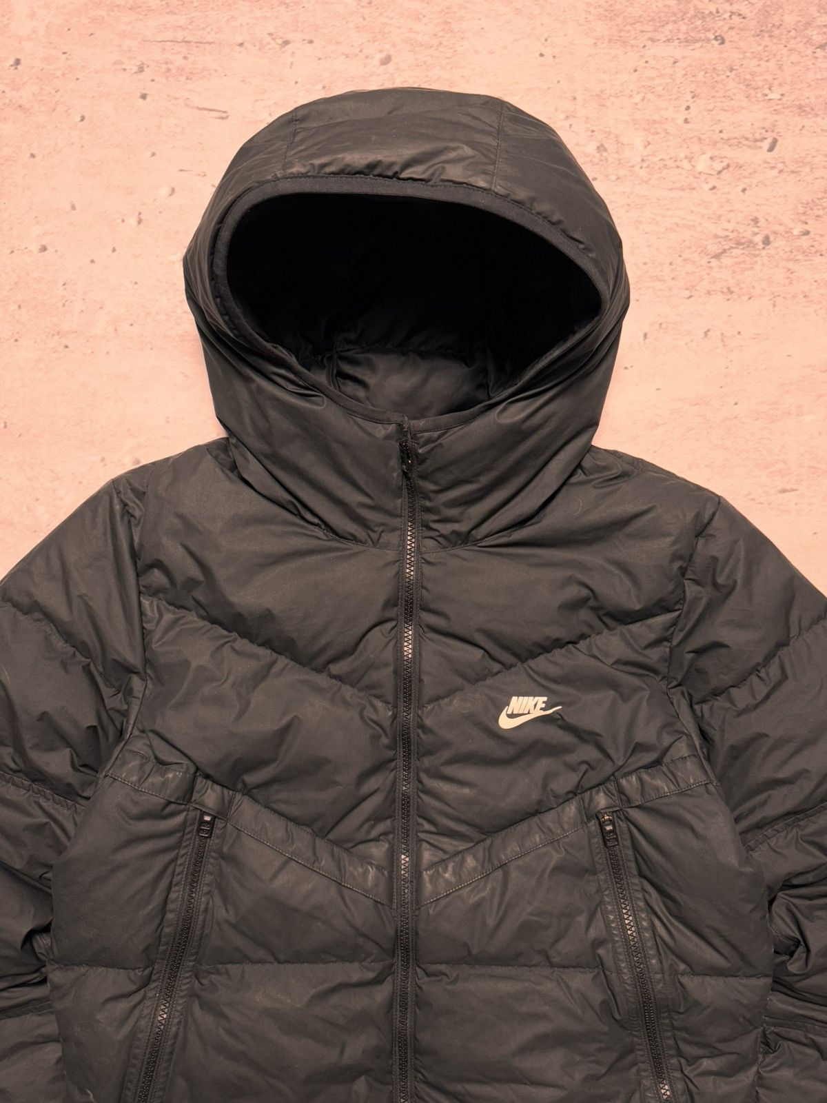 Nike × Nike ACG NIKE PUFFER DOWN BASIC LOGO OVERSIZE NYLON JACKET Size US XS / EU 42 / 0 - 5 Thumbnail