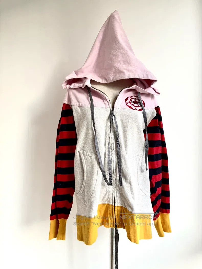 Vivienne Westwood Vivienne Westwood Pink and Grey Patchwork Duzer Rose Satur Size XS / US 0-2 / IT 36-38 - 2 Thumbnail