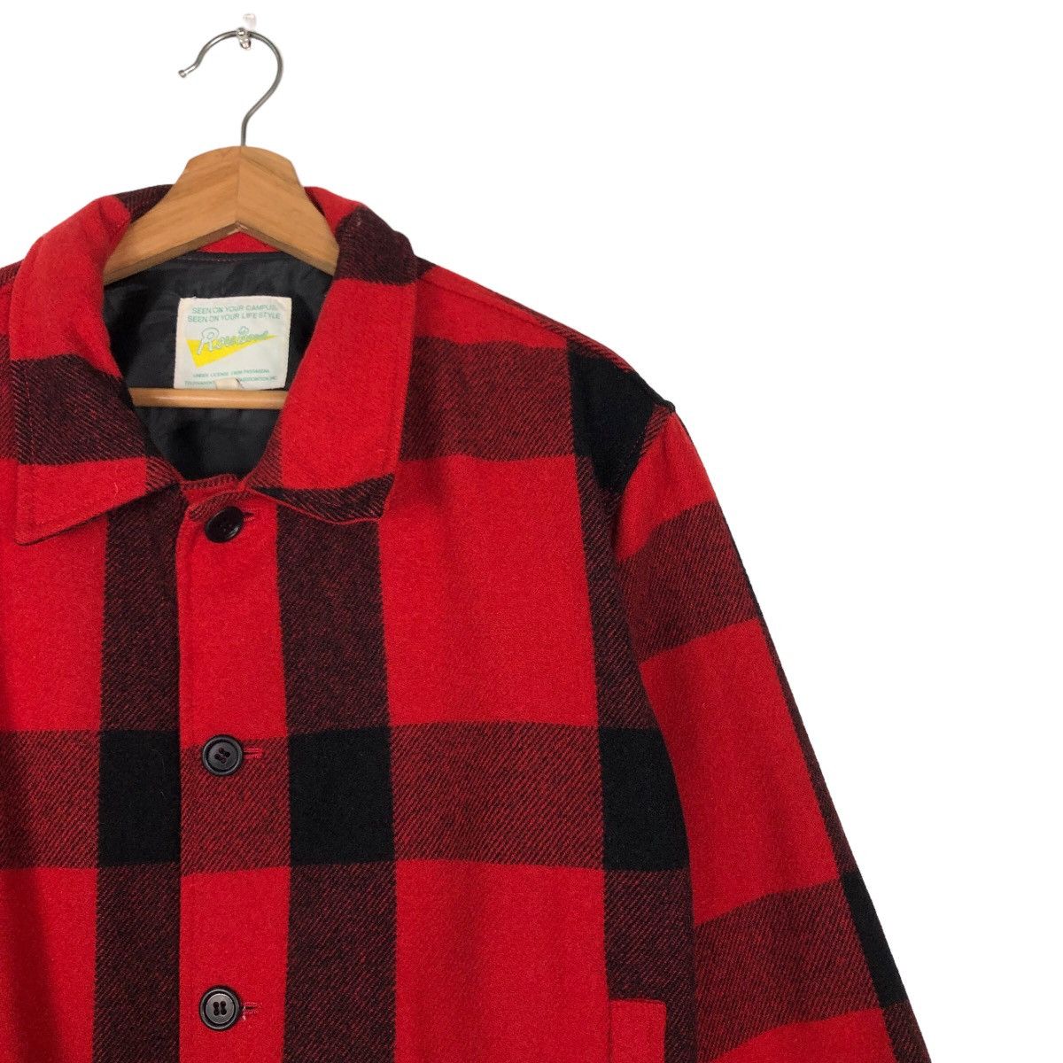 Japanese Brand 🔥Vtg Bomber Jacket Wool Tartan Design Rose Bowl USA Size US M / EU 48-50 / 2 - 6 Thumbnail