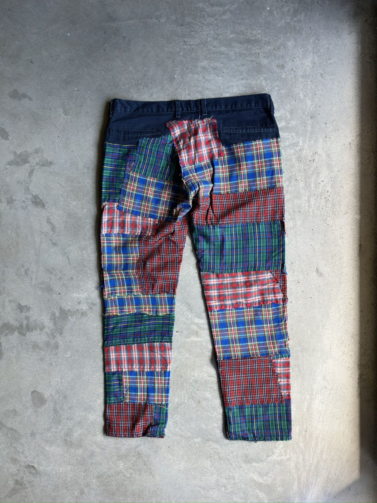 Japanese Brand × Vintage Patchwork Pant Size US 32 / EU 48 - 5 Thumbnail
