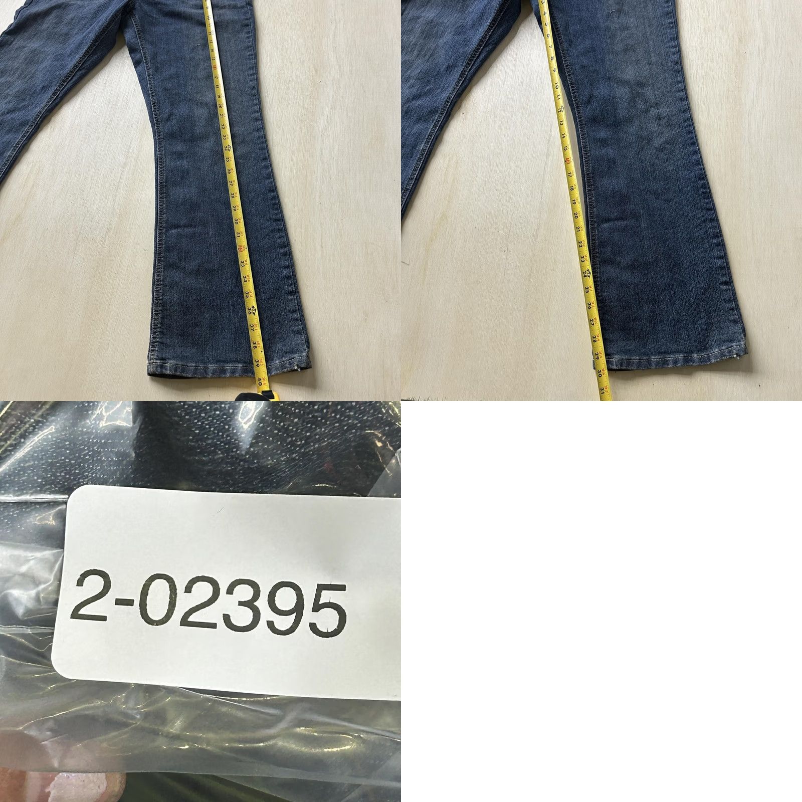Dickies Dickies Jeans Womens 12 Reg Medium Wash Blue Denim Relaxed Straight Stretch Size 26" / US 2 / IT 38 - 9 Thumbnail
