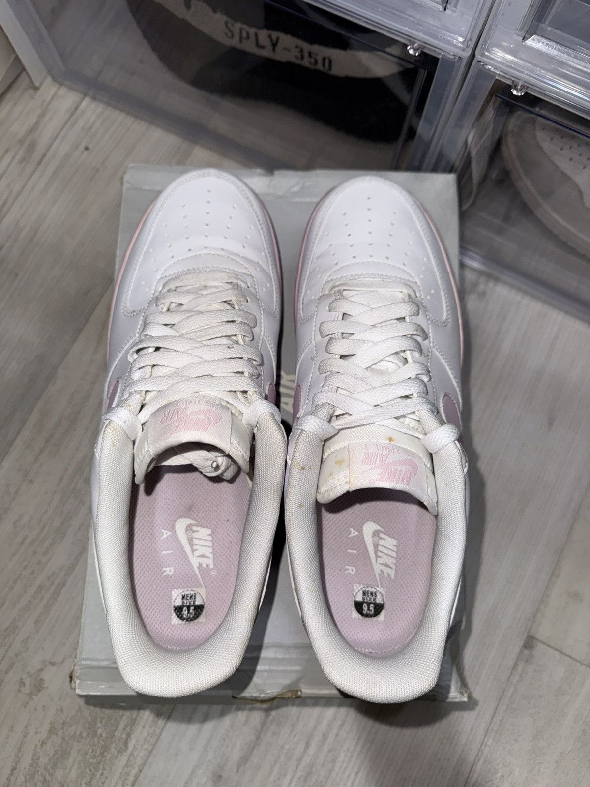 Nike Nike Air Force 1 Low ‘07 White Pink Foam Size US 9.5 / EU 42-43 - 6 Thumbnail