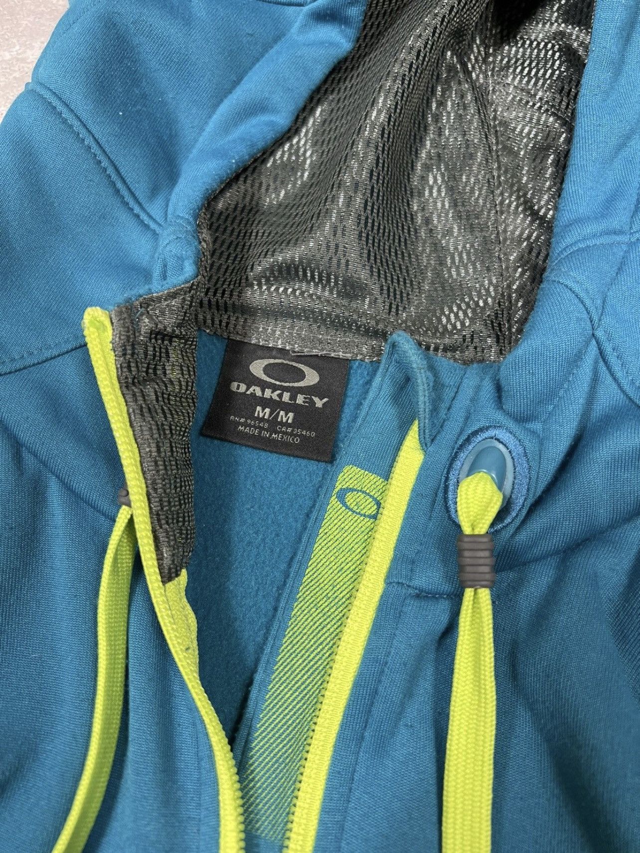 Vintage Vintage Oakley Outdoor Y2k Zip Hoodie Size M / US 6-8 / IT 42-44 - 8 Thumbnail