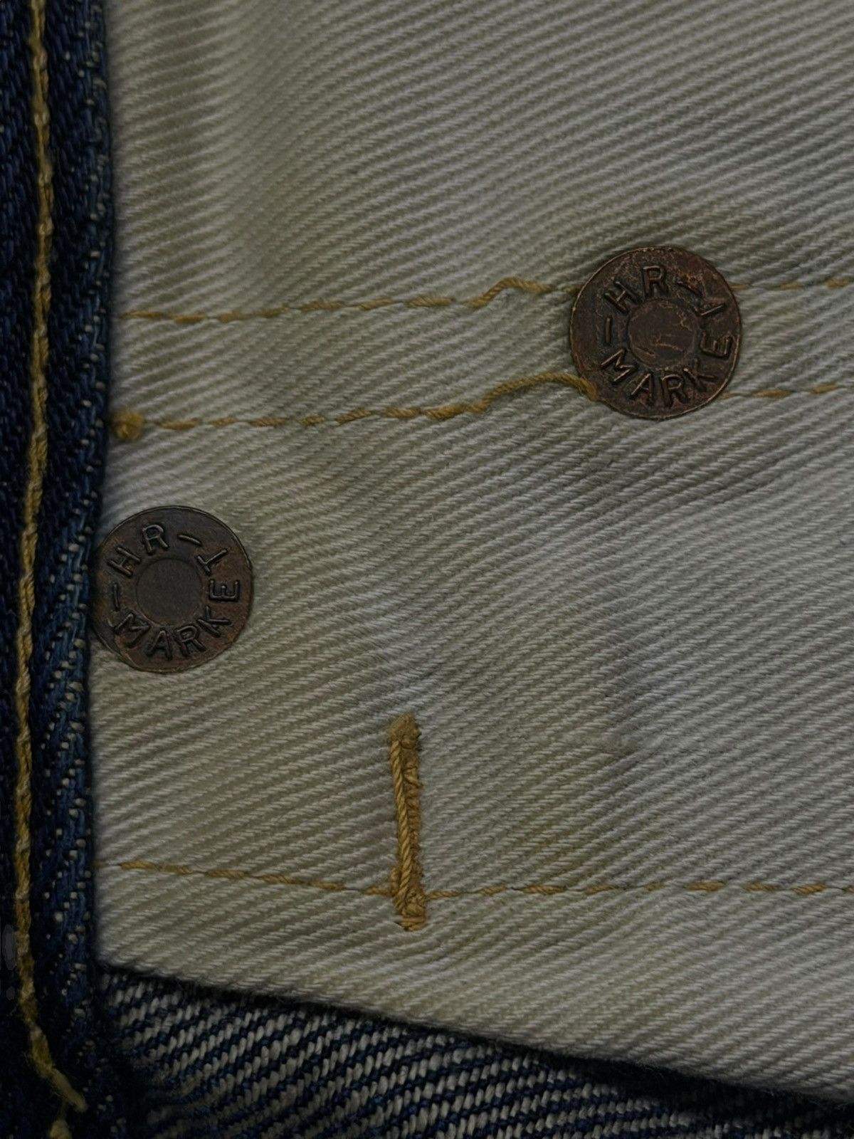 Blue Blue Japan Vintage Blue Blue Japan Selvedge Denim Jeans | W29 Size US 29 - 14 Thumbnail