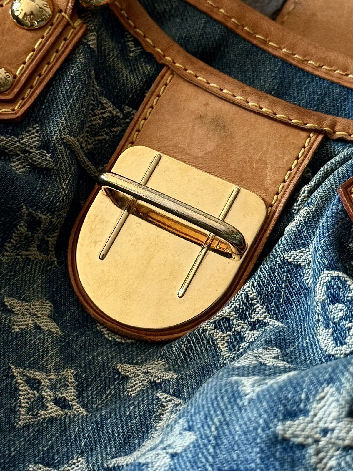 Louis Vuitton × Marc Jacobs Louis Vuitton - Marc Jacobs - 2005 - Mini Pleaty Denim Bag Size ONE SIZE - 21 Thumbnail