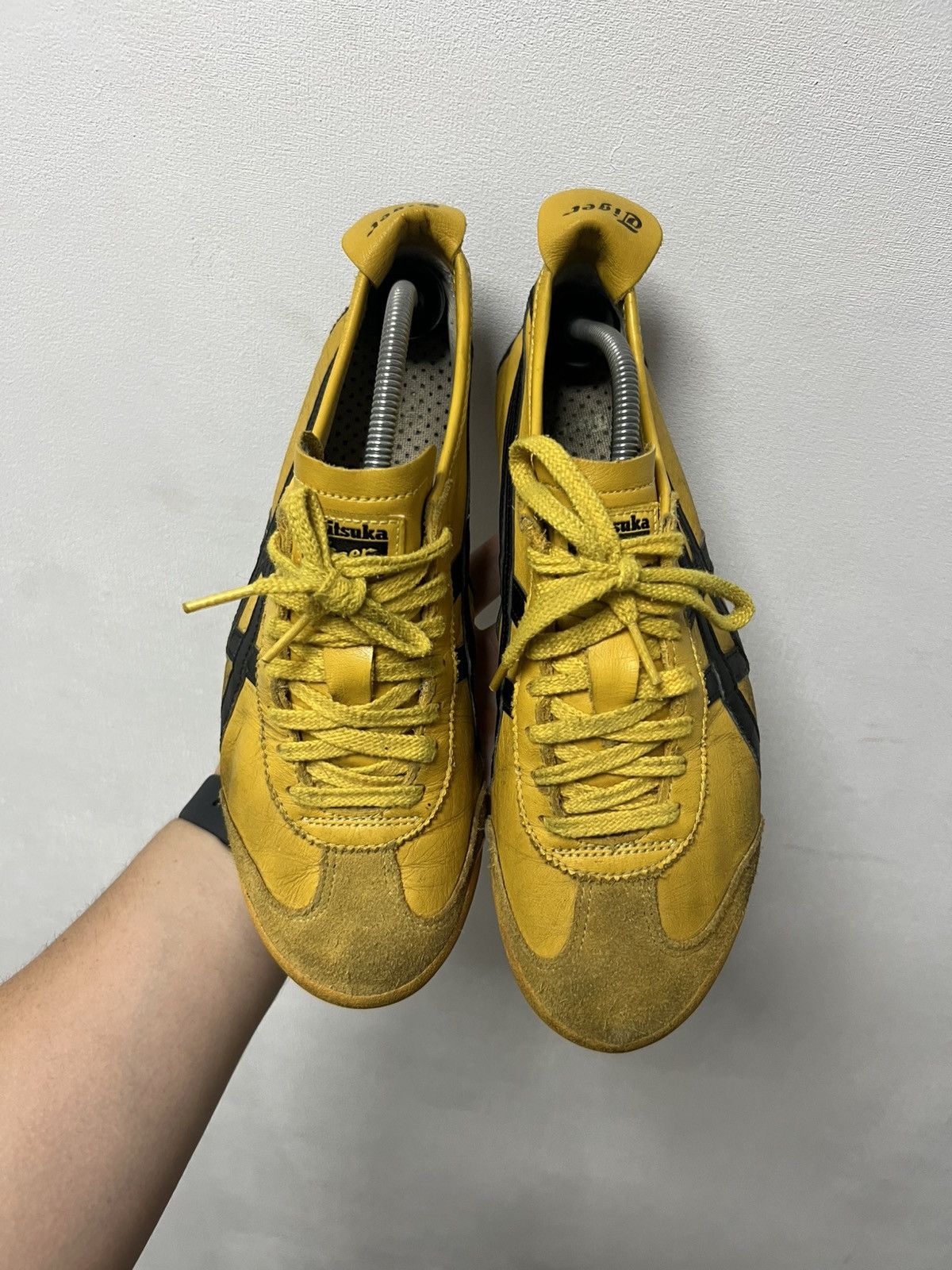 Asics 🔥Onitsuka Tiger ASICS rare yellow hi top sneakers Size US 8 / EU 41 - 4 Thumbnail