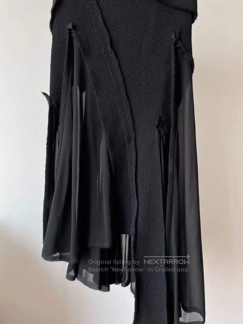 Comme des Garcons Comme Des Garcons size S Black skirt Size 22" - 4 Thumbnail