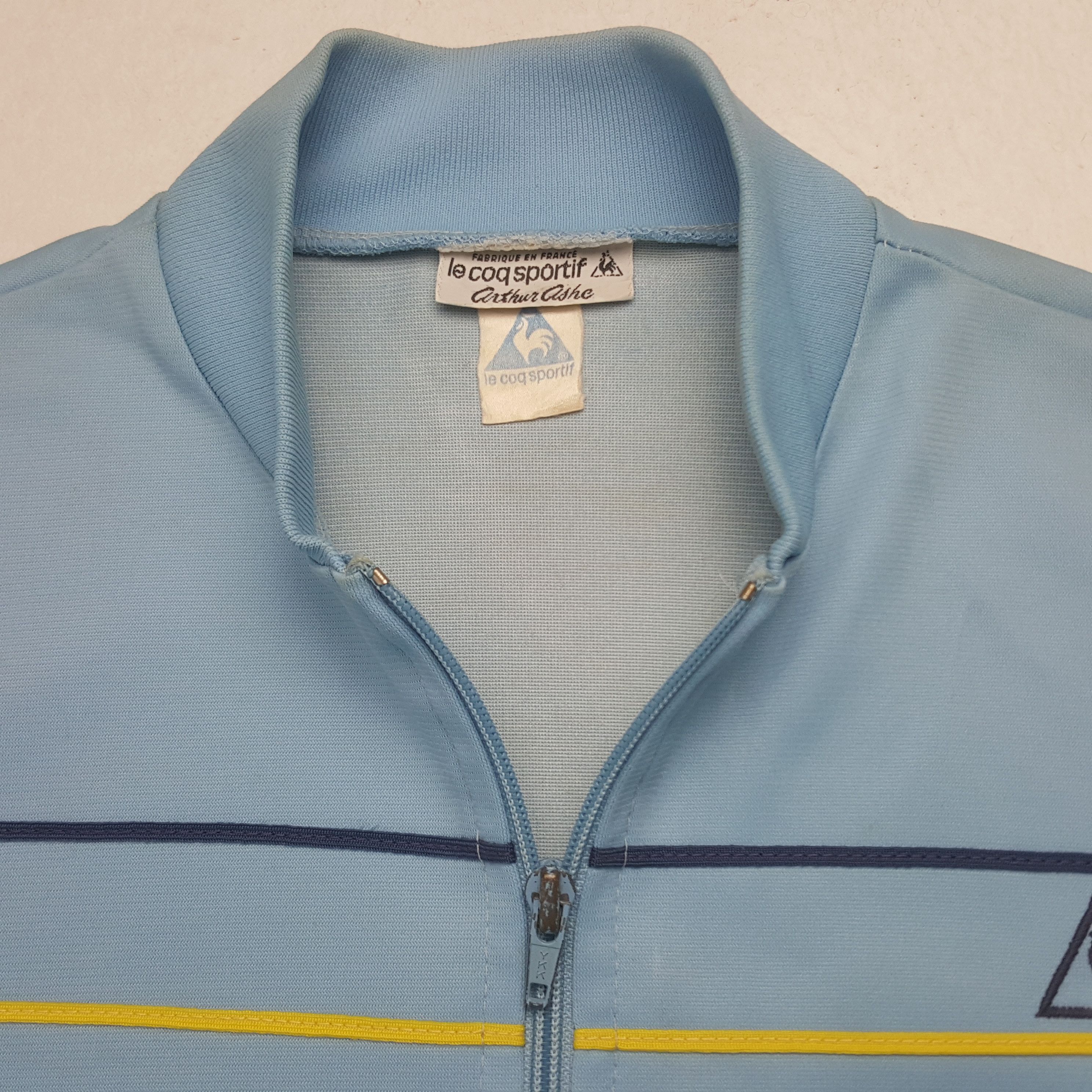 Le Coq Sportif 80’s Le Coq Sportif Arthur Ashe Oldshool Tennis Jacket Size US M / EU 48-50 / 2 - 4 Thumbnail