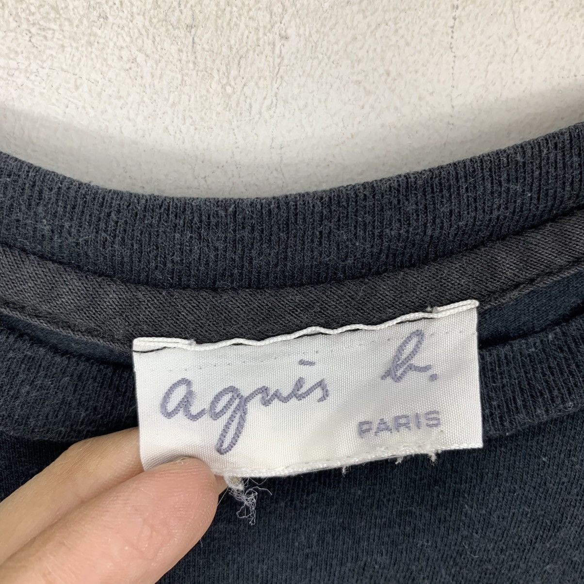 agnes b. Vintage AGNES B PARIS J Aime Le Cinema Short Sleeve Tshirt Size S / US 4 / IT 40 - 4 Thumbnail