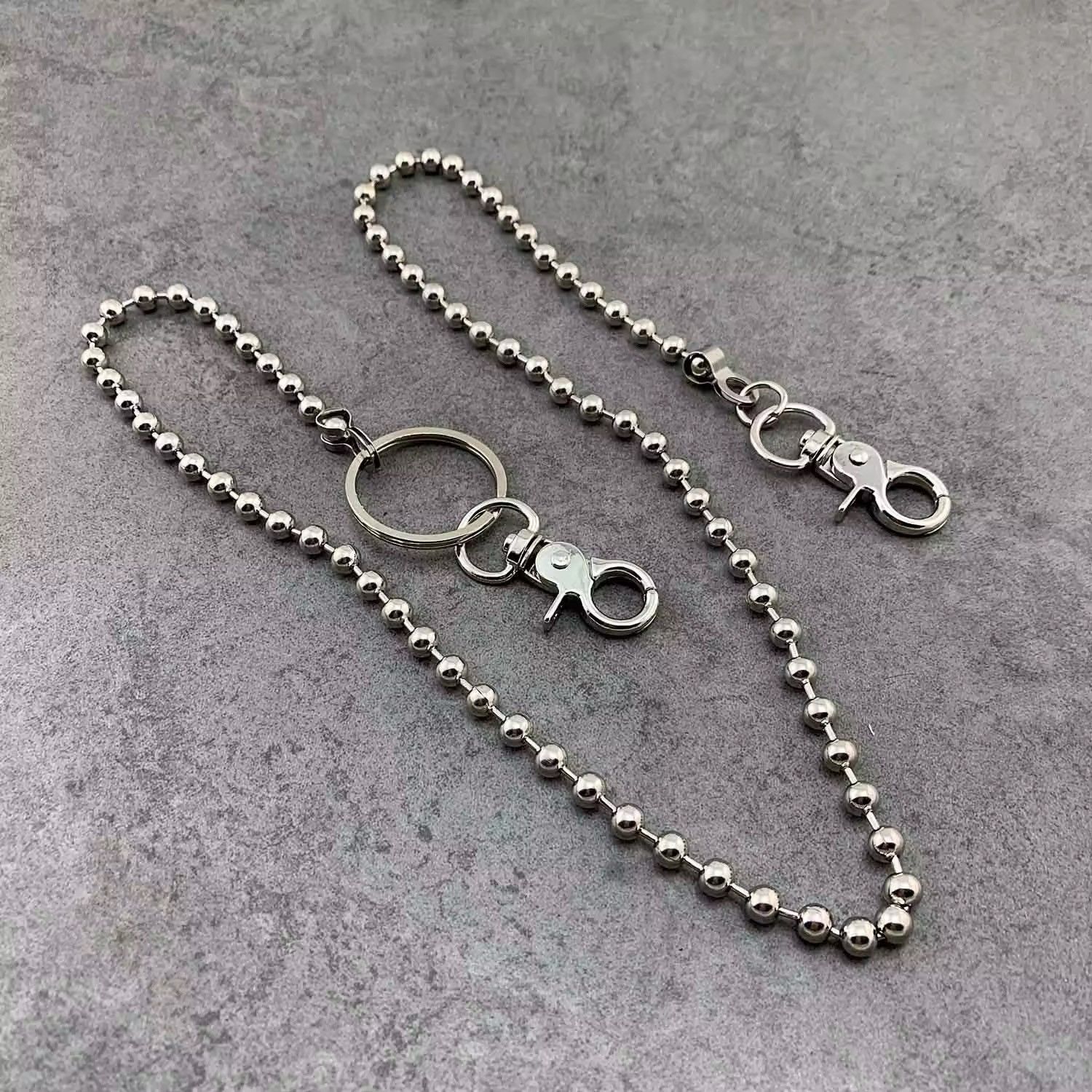 Jewelry Metal Beads Pant KeyChain Size ONE SIZE - 1 Thumbnail
