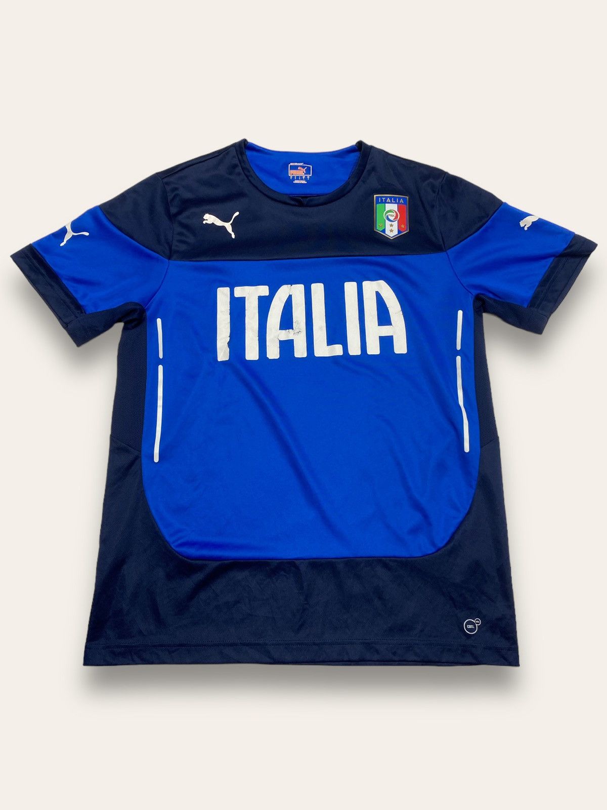 Vintage Vintage PUMA ITALY ITALIA Training Jersey Soccer Football Size US M / EU 48-50 / 2 - 1 Thumbnail