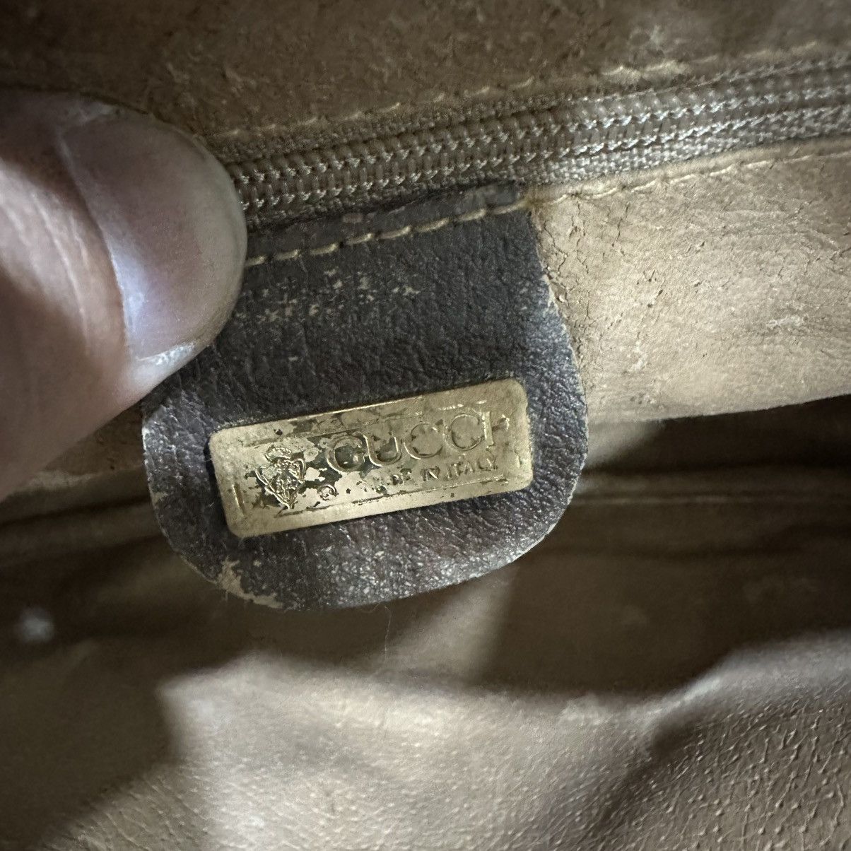 Gucci ‼️YES‼️ VINTAGE GUCCI GG SMALL SHOULDER BAG Size ONE SIZE - 11 Thumbnail