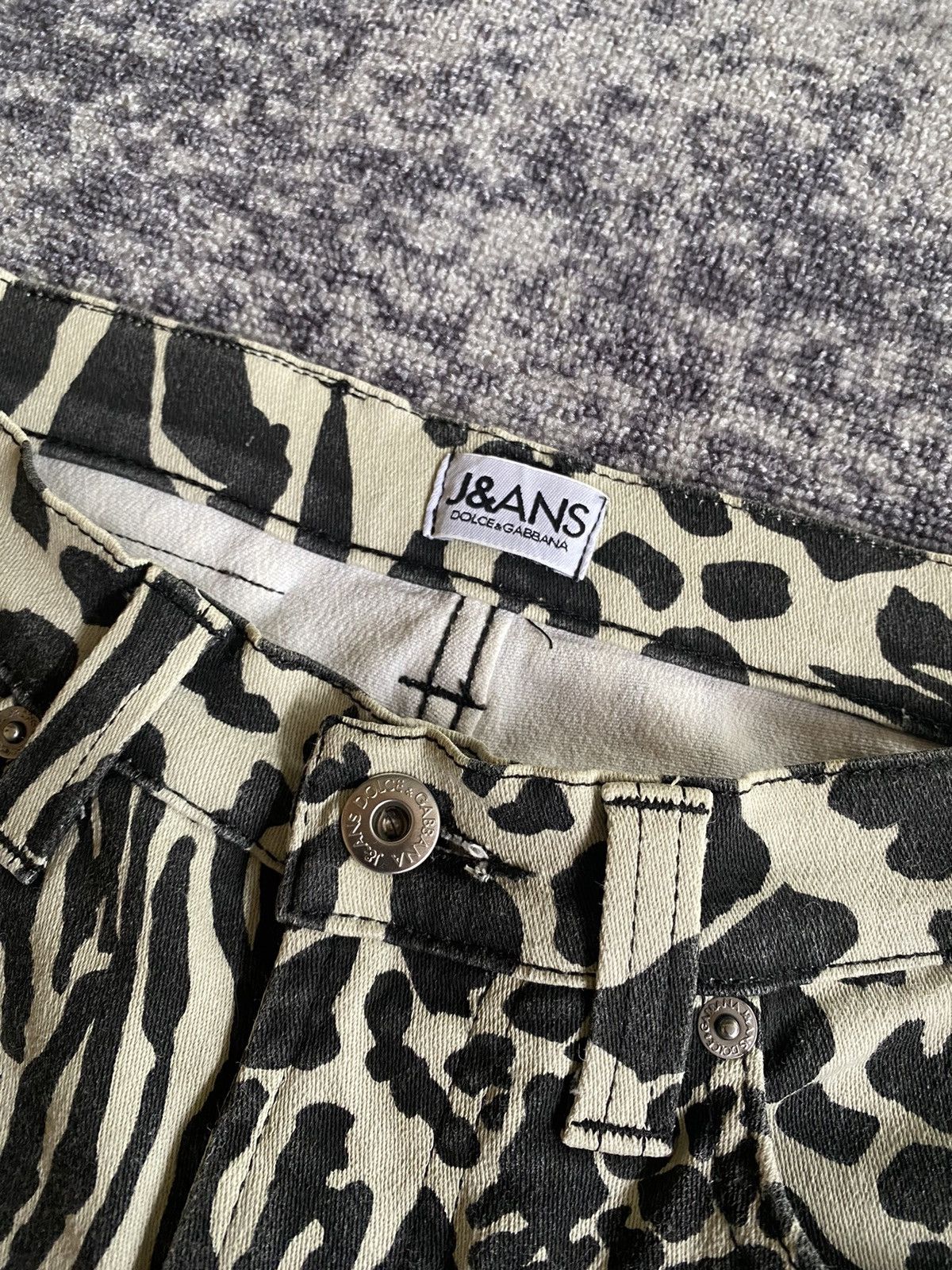 Dolce & Gabbana Dolce & Gabbana J&ans zebra pattern pants Size US 27 - 6 Thumbnail