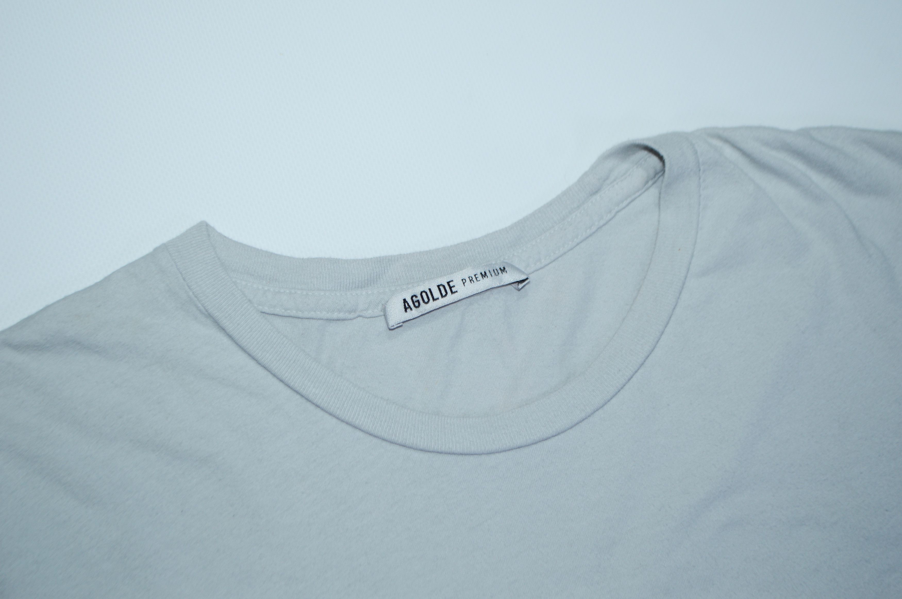 Agolde Agolde Premium Cotton T-Shirt Size S Size S / US 4 / IT 40 - 3 Thumbnail