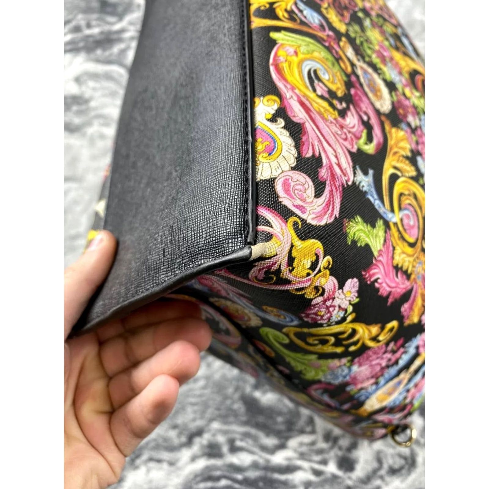 Versace Versace Jeans Couture Versailles Baroque Print Tote Bag Women Multicolor Size 36" / US 14 / IT 50 - 5 Thumbnail